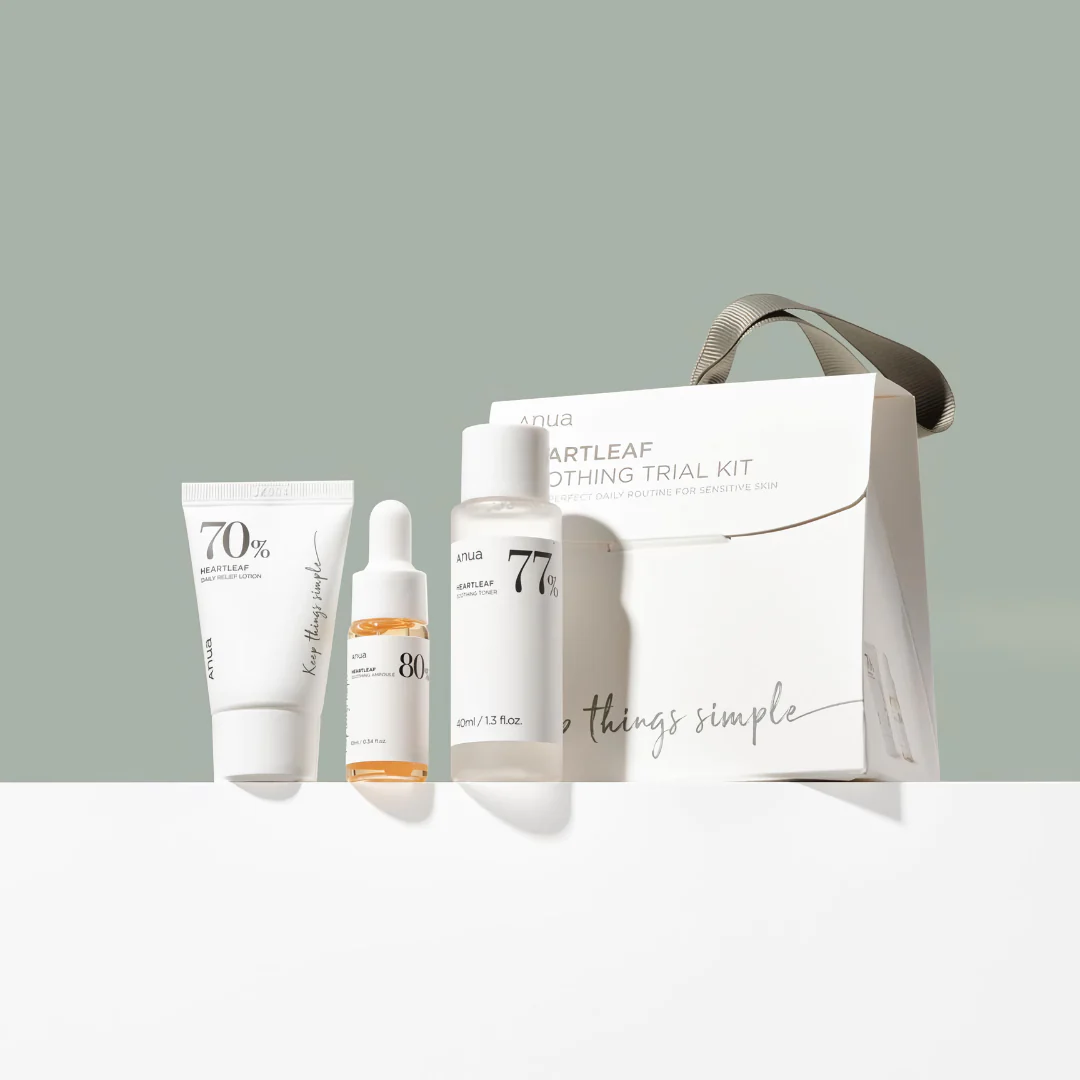 Anua Heartleaf Soothing Trial Kit 