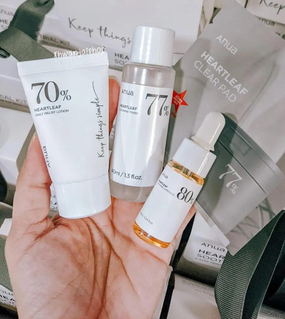 Anua Heartleaf Soothing Trial Kit 