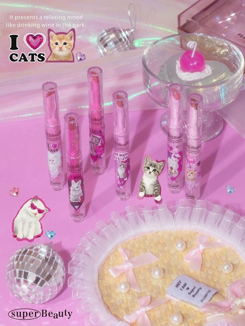Flortte Edicion Especial Heart-Shaped Lipstick 💗 