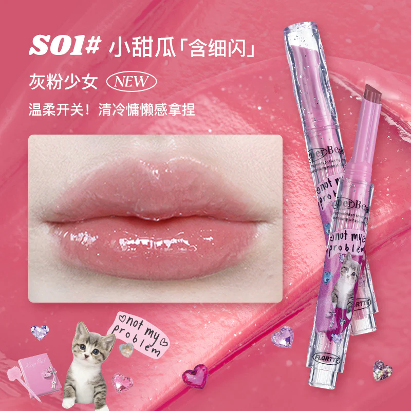 Flortte Edicion Especial Heart-Shaped Lipstick 💗 