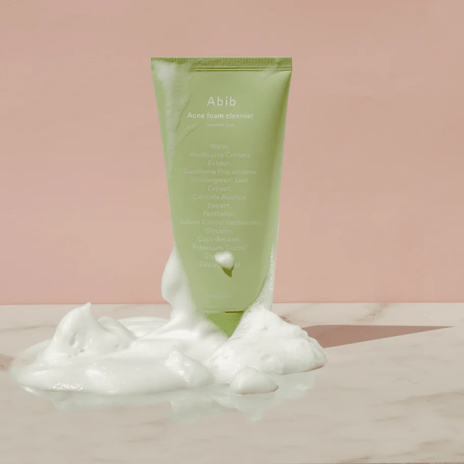 Abib Acne foam Cleanser Heartleaf Foam