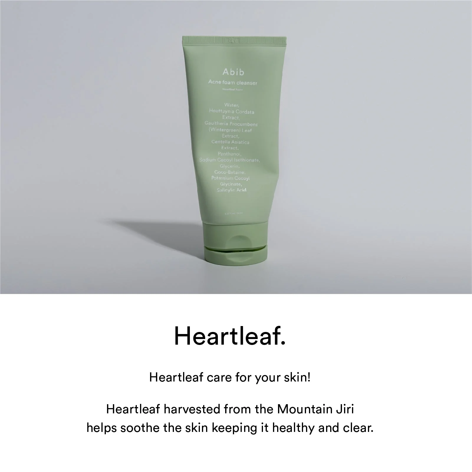 Abib Acne foam Cleanser Heartleaf Foam