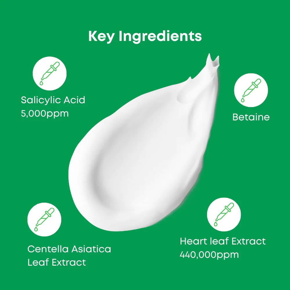 Nineless A - Control Heartleaf & BHA Cleanser 