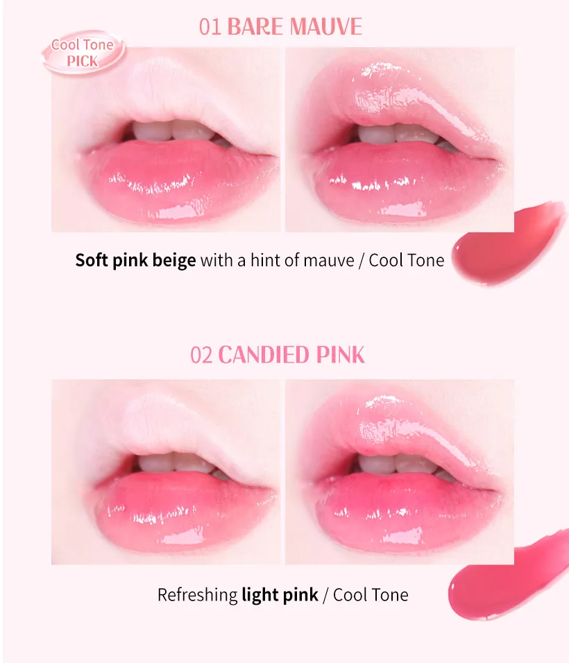 Macqueen Dewy Water Glow Lip Tint