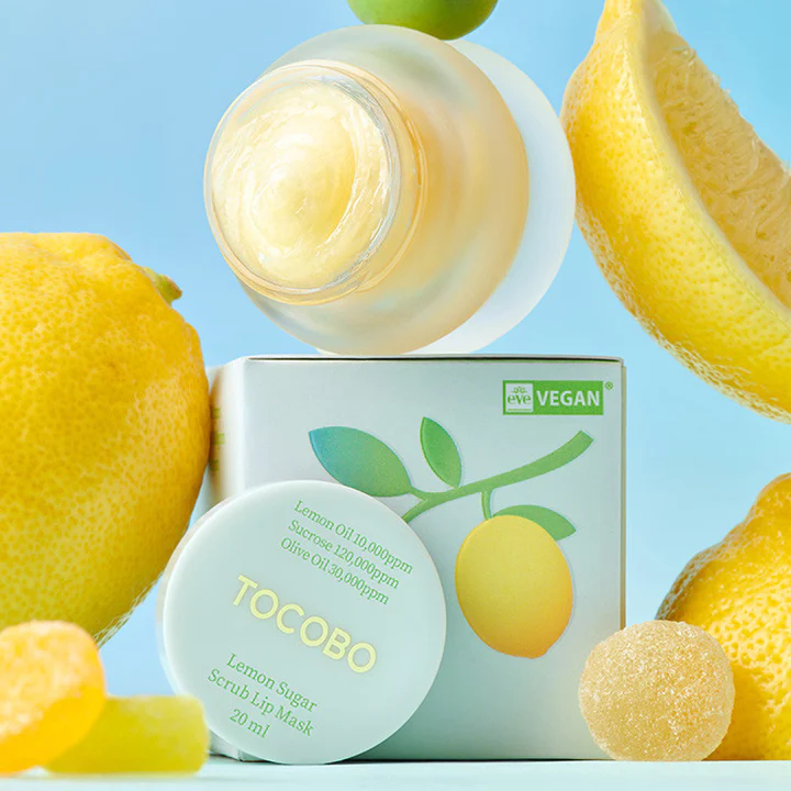 Tocobo Lemon Sugar Scrub Lip Mask 🍋