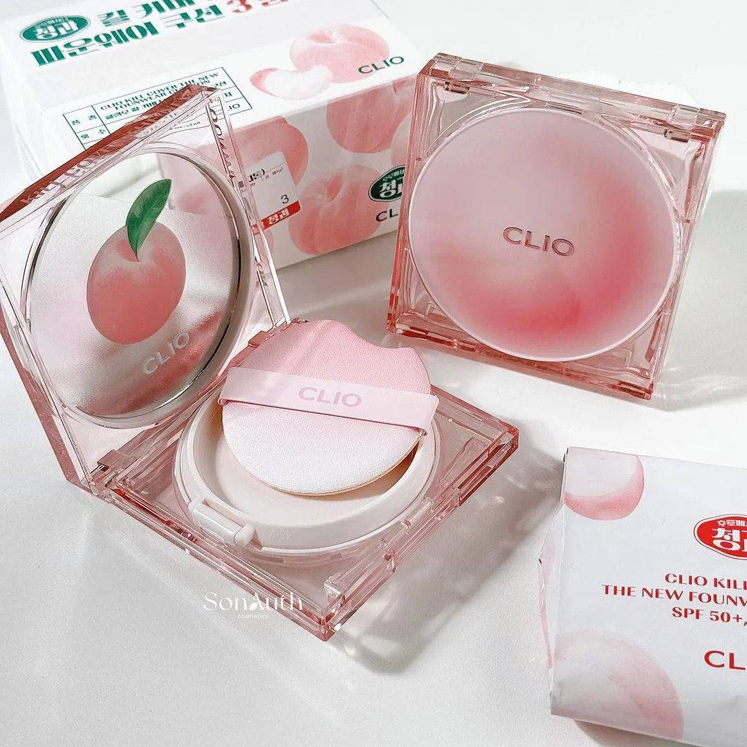 Clio New Kill cover Cushion (Peach Version + Refill)