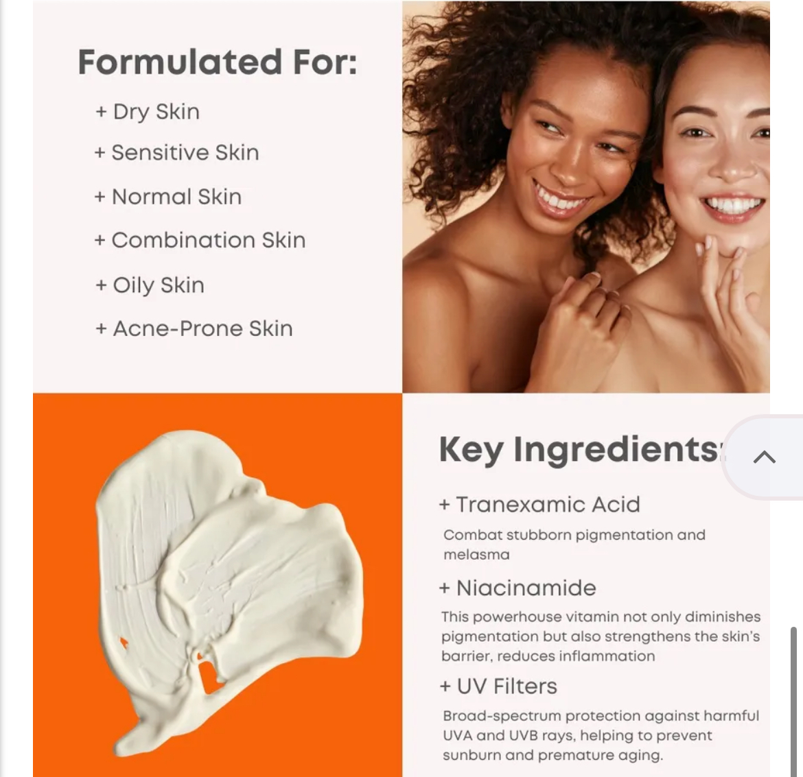 Nineless Mela-Pro Tranexamic Acid Sun Screen