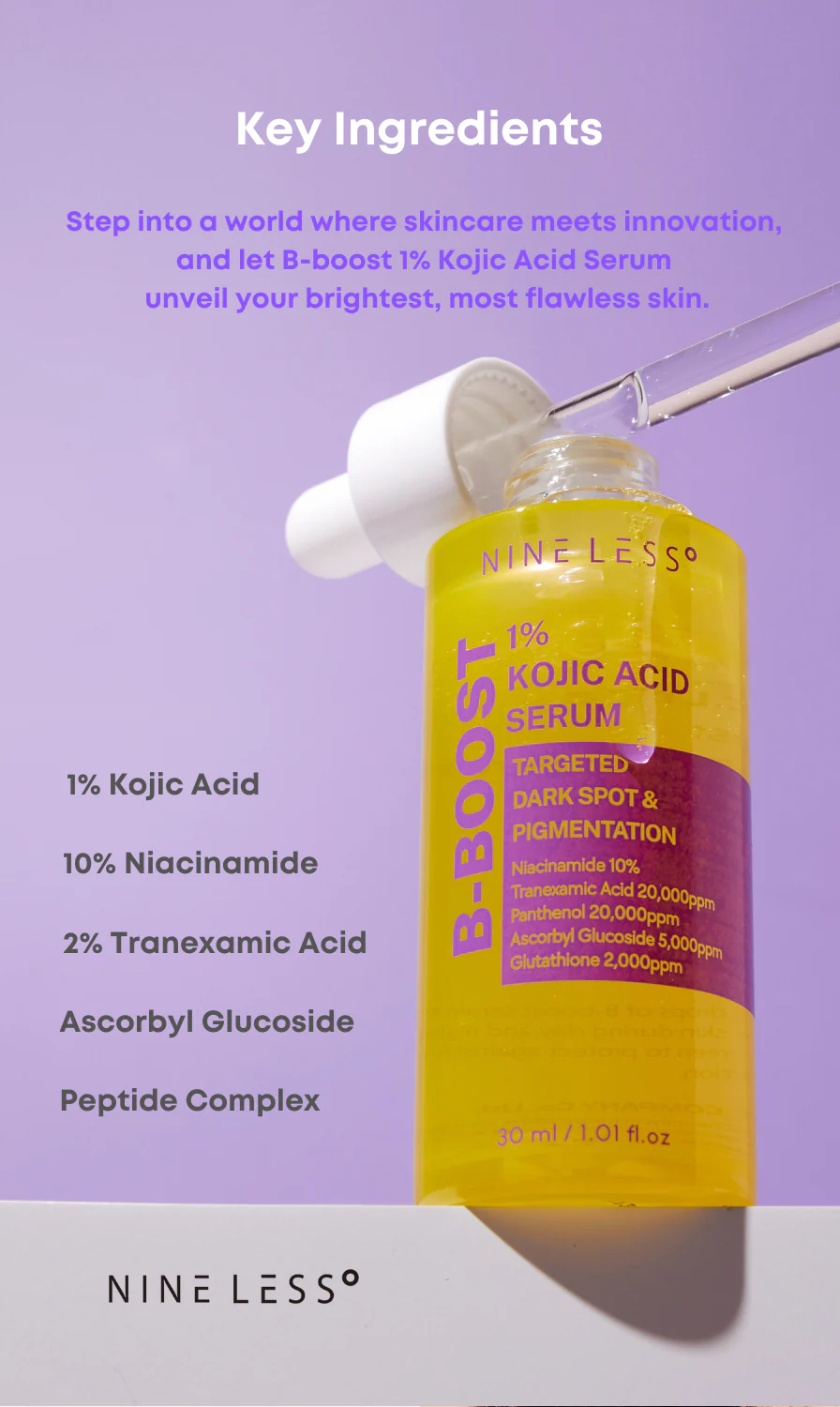 Nineless  B-Boost 1% Kojic Acid Serum
