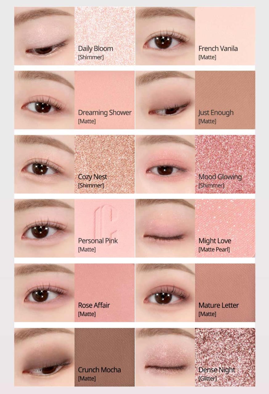 Clio Pro Eye Palette Air 02 y 04 