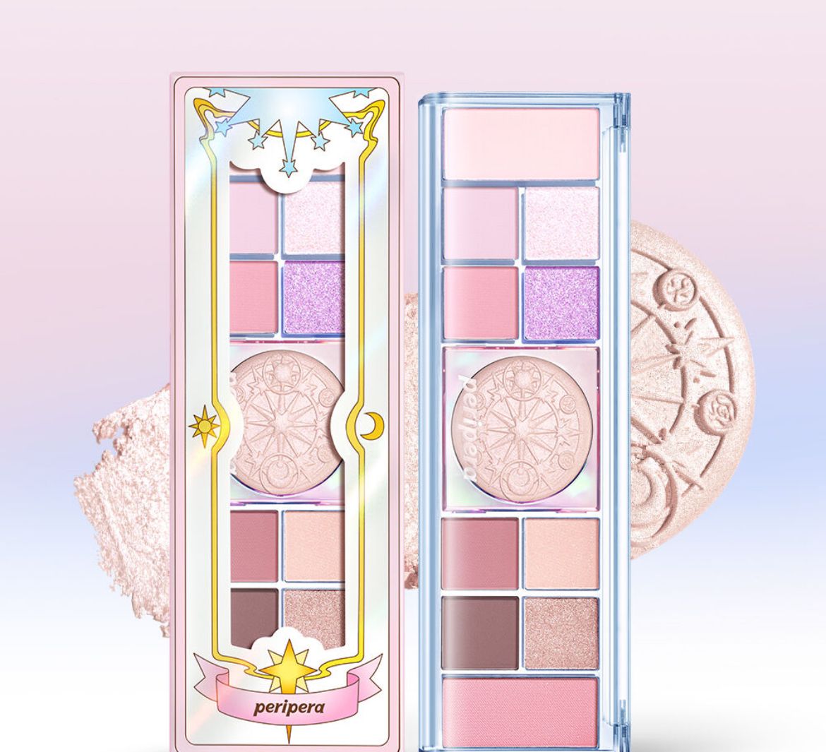 Peripera x Sakura Card Captor All Take Mood Like Palette – Clear Winter