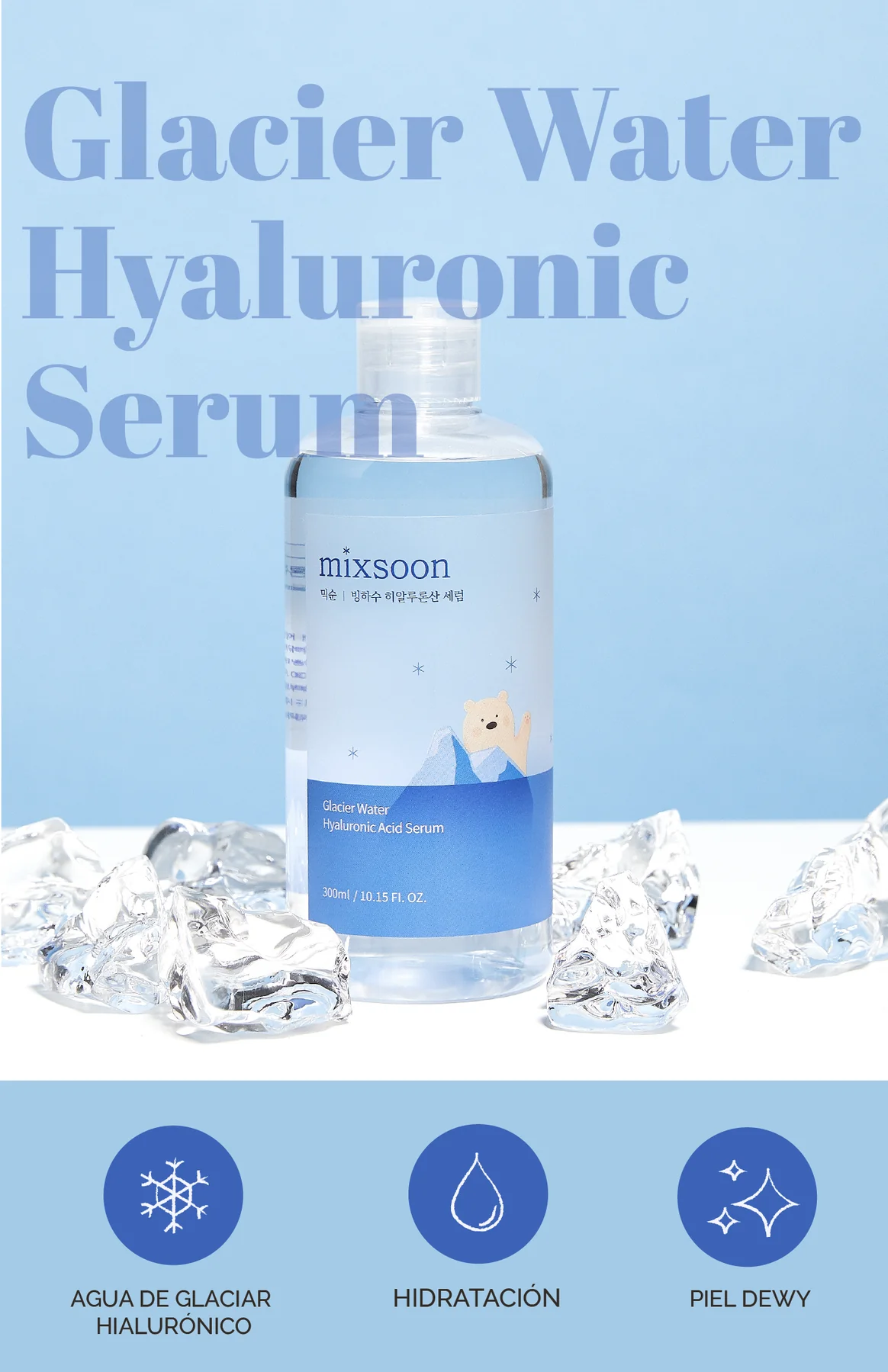 Mixsoon Glacier Water Hyaluronic Acid Serum 