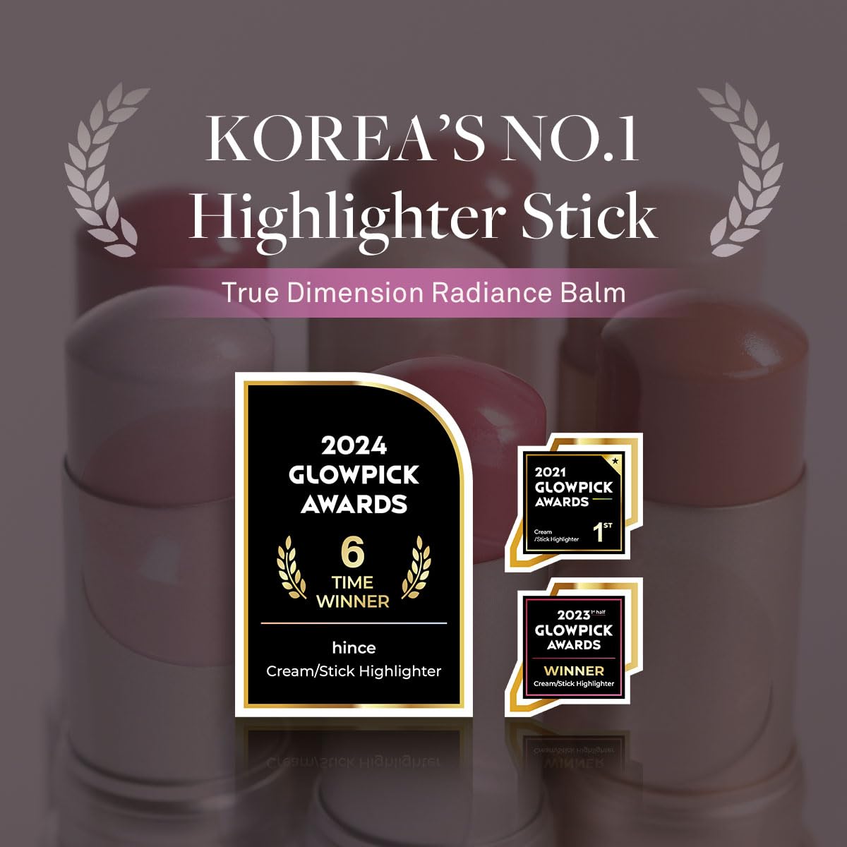 Hince True Dimension Radiance Balm / Bálsamo iluminador (7 tonos)