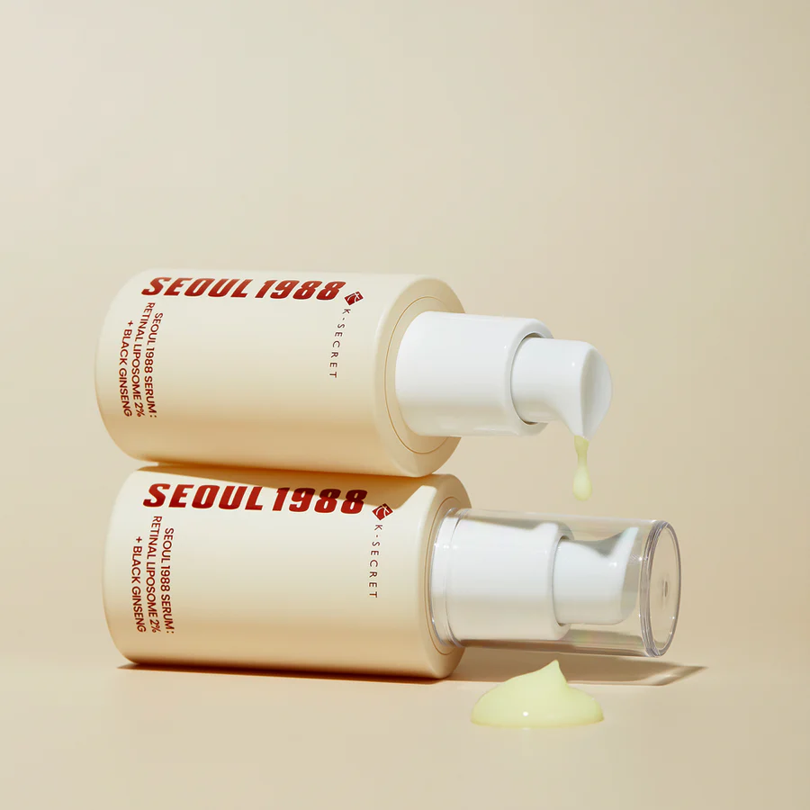 KSECRET SEOUL 1988 SERUM : RETINAL LIPOSOME 2% + BLACK GINSENG 