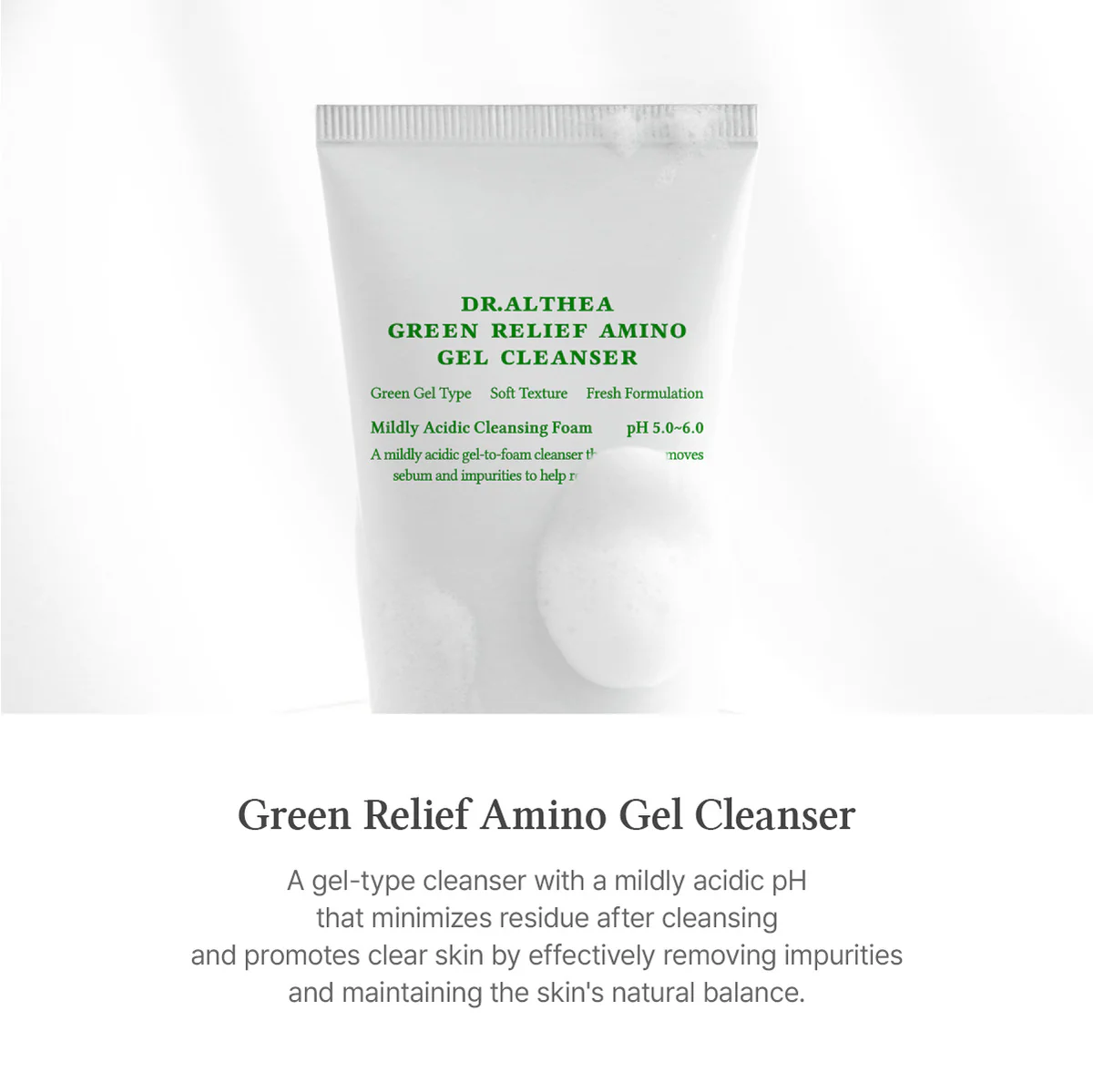 Dr Althea Green Relief Amino Gel Cleanser 