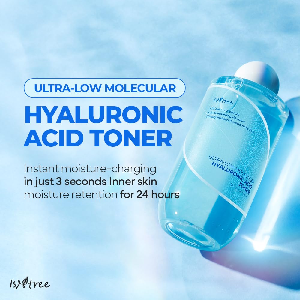 Isntree Ultra-Low Molecular Hyaluronic Acid Toner [300ml] 