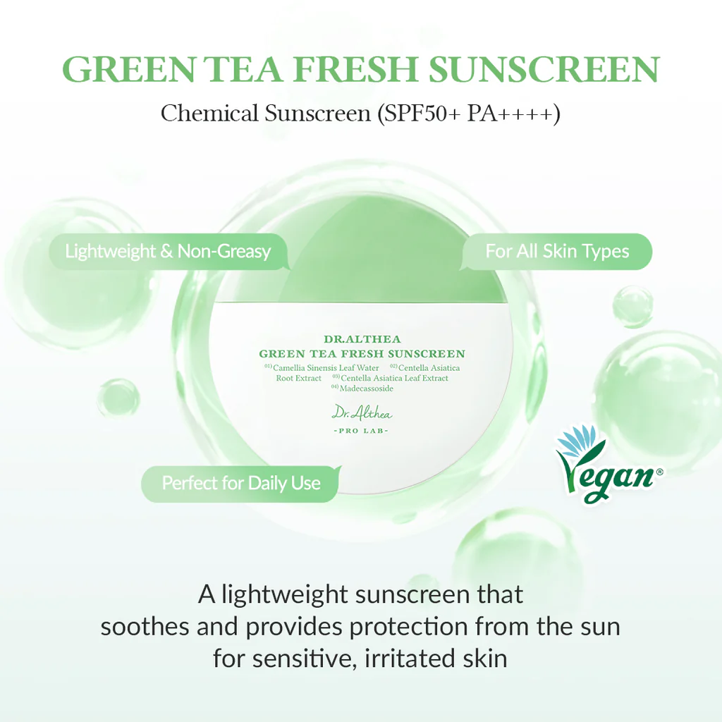 Dr Althea Green Tea Fresh Sunscreen