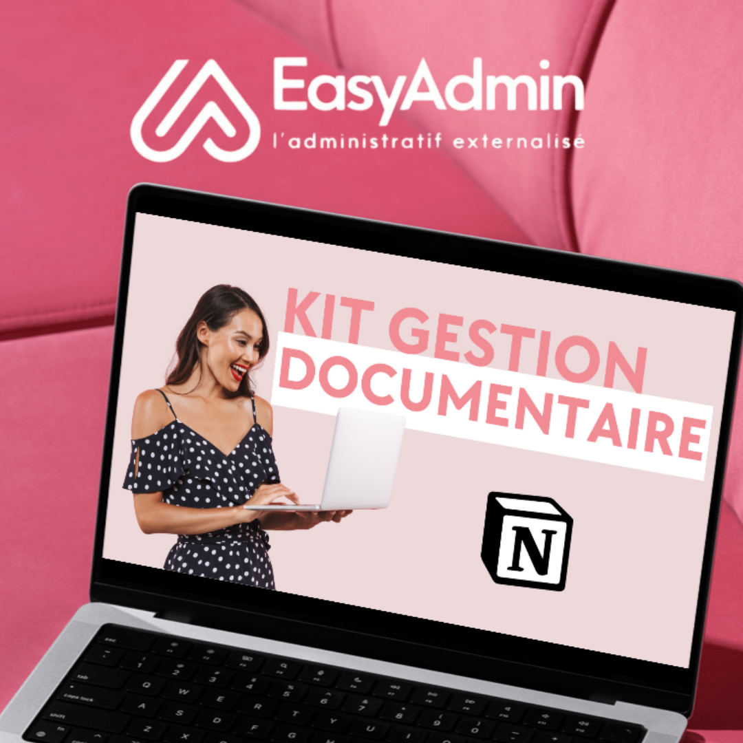 TEMPLATE NOTION I KIT GESTION DOCUMENTAIRE