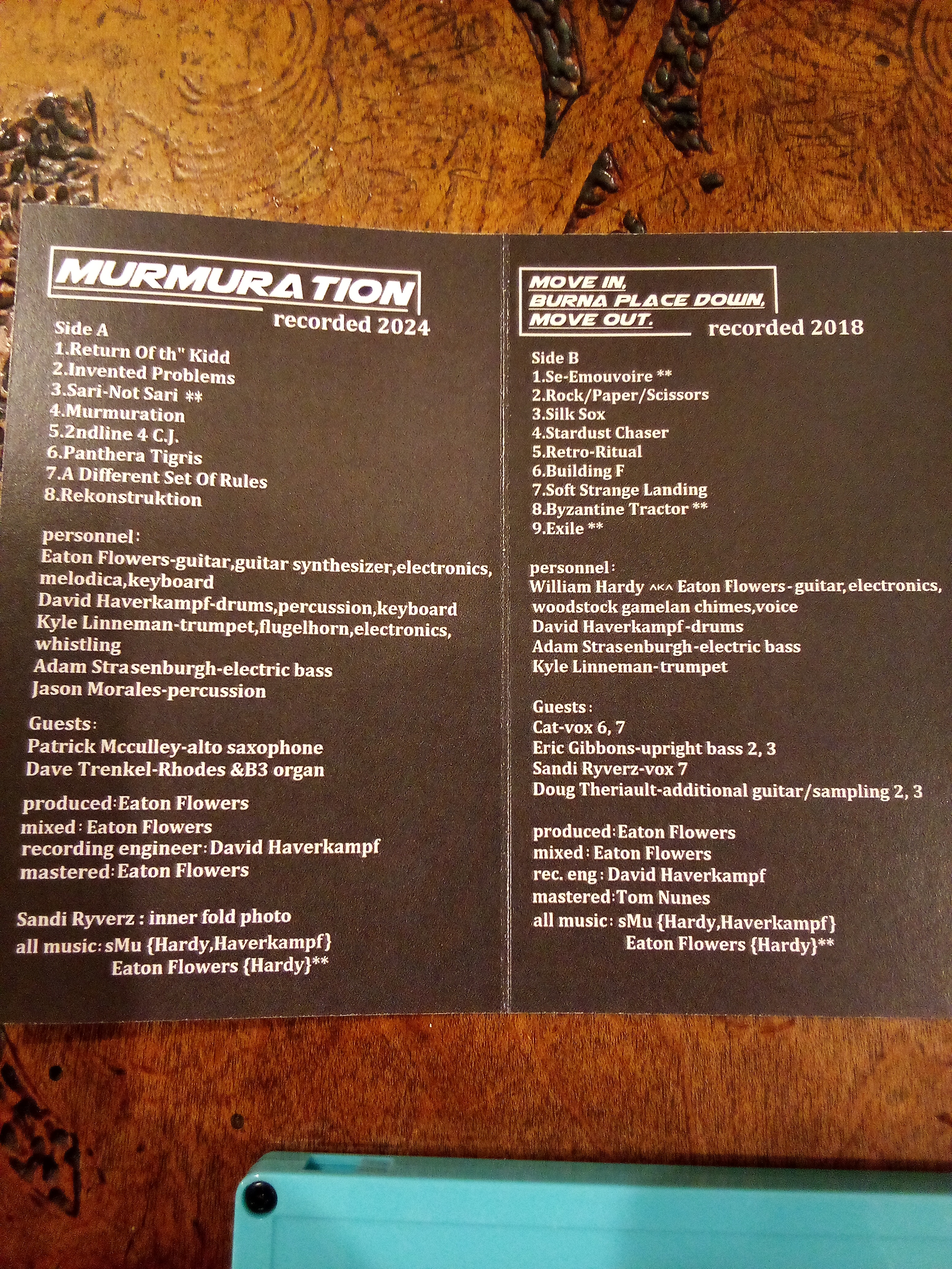 Stochastic Mettle Union: Murmuration Rec. 2024 