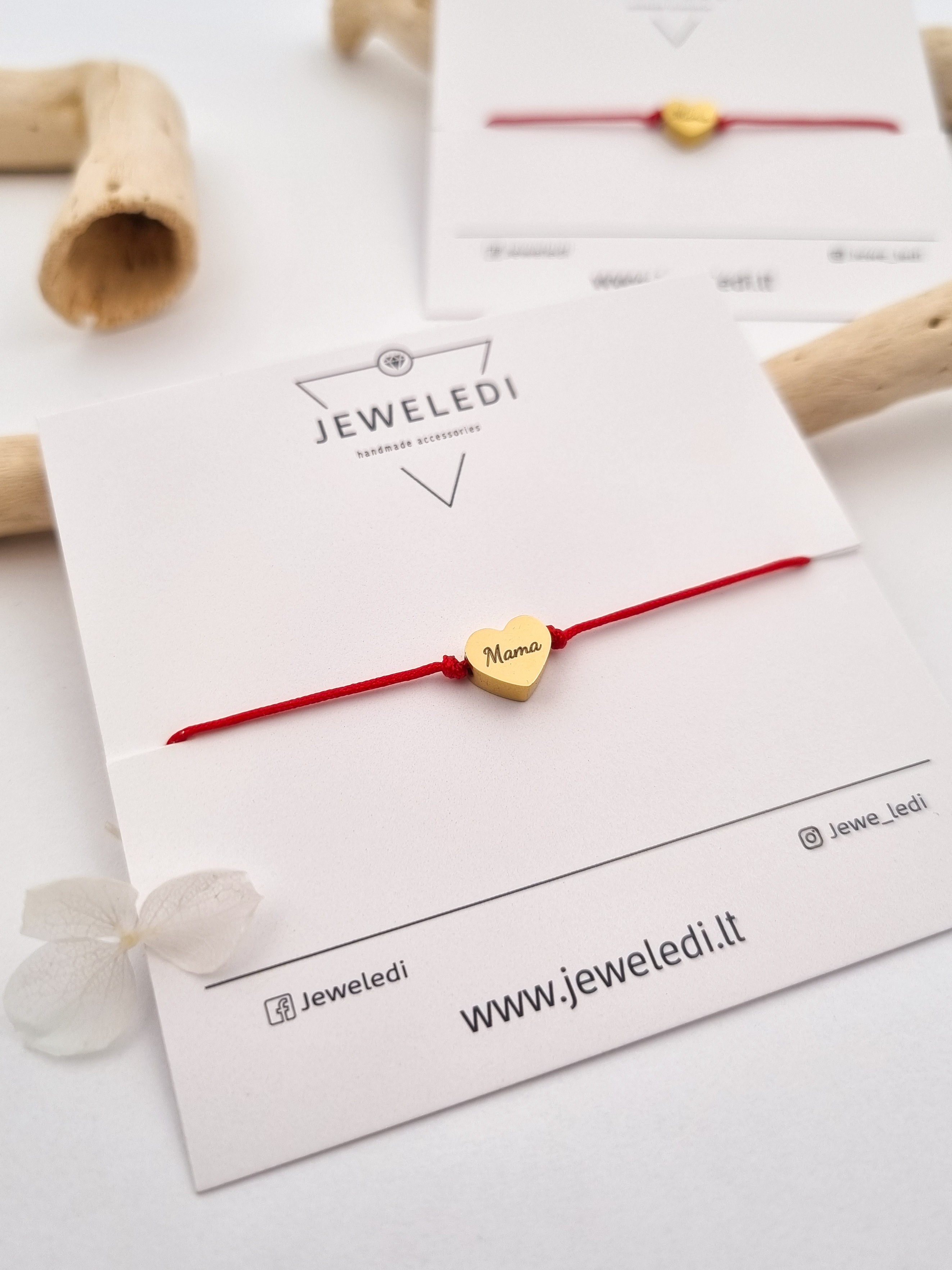 Apyrankė su virvele Mamai / Krikšto mamai