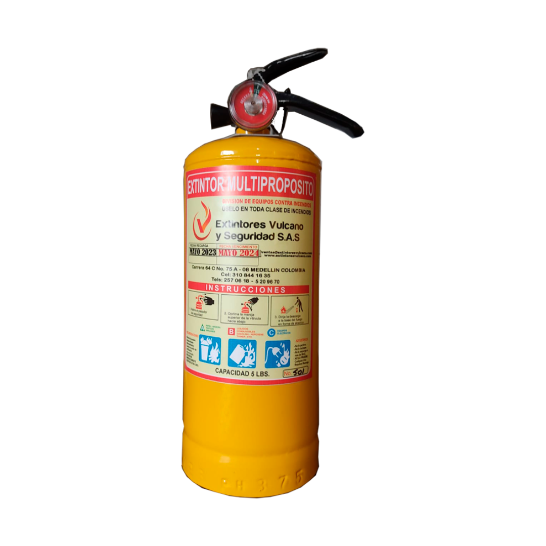 Extintor ABC 5 libras