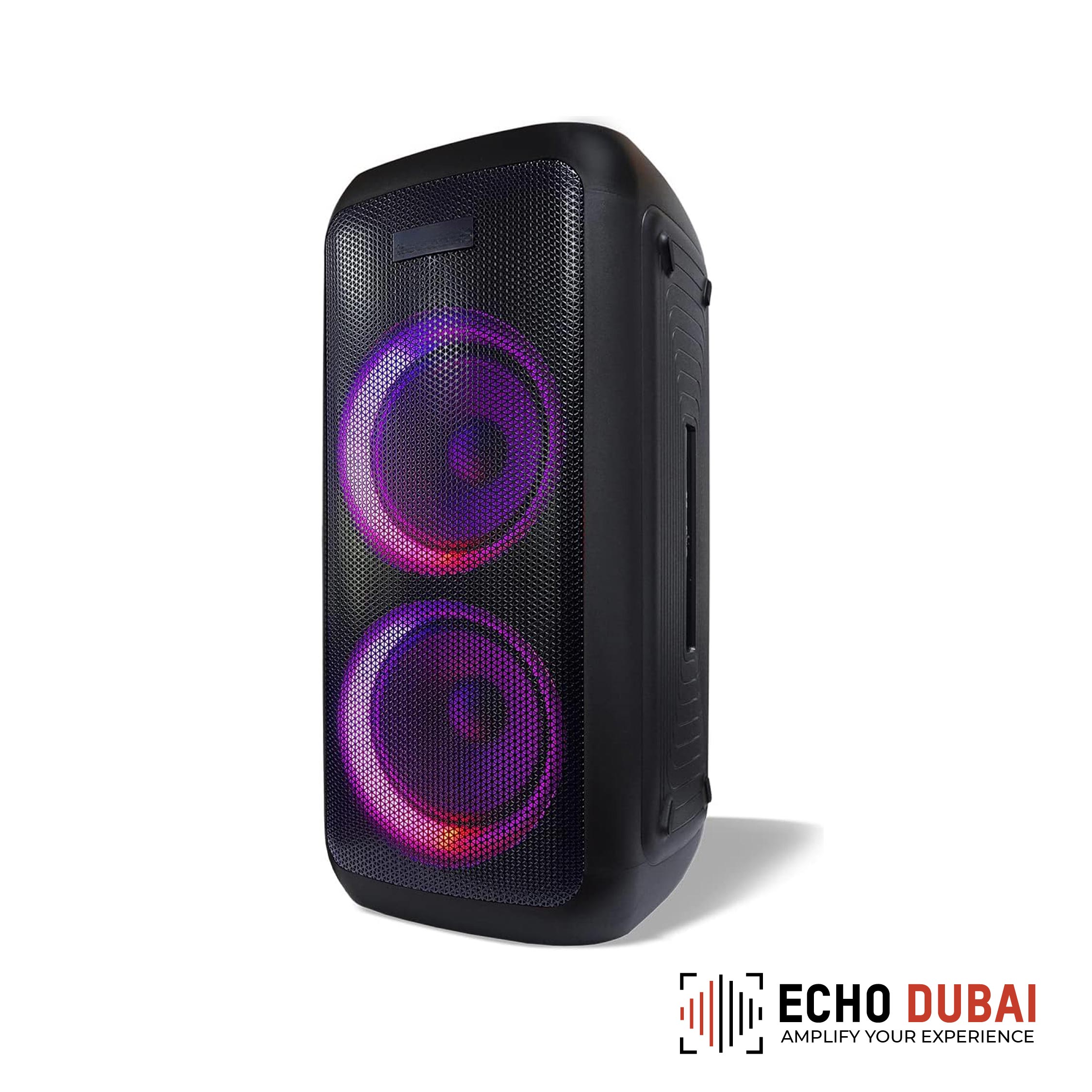 Portable Bluetooth Party Speaker with Flaming LED Lights