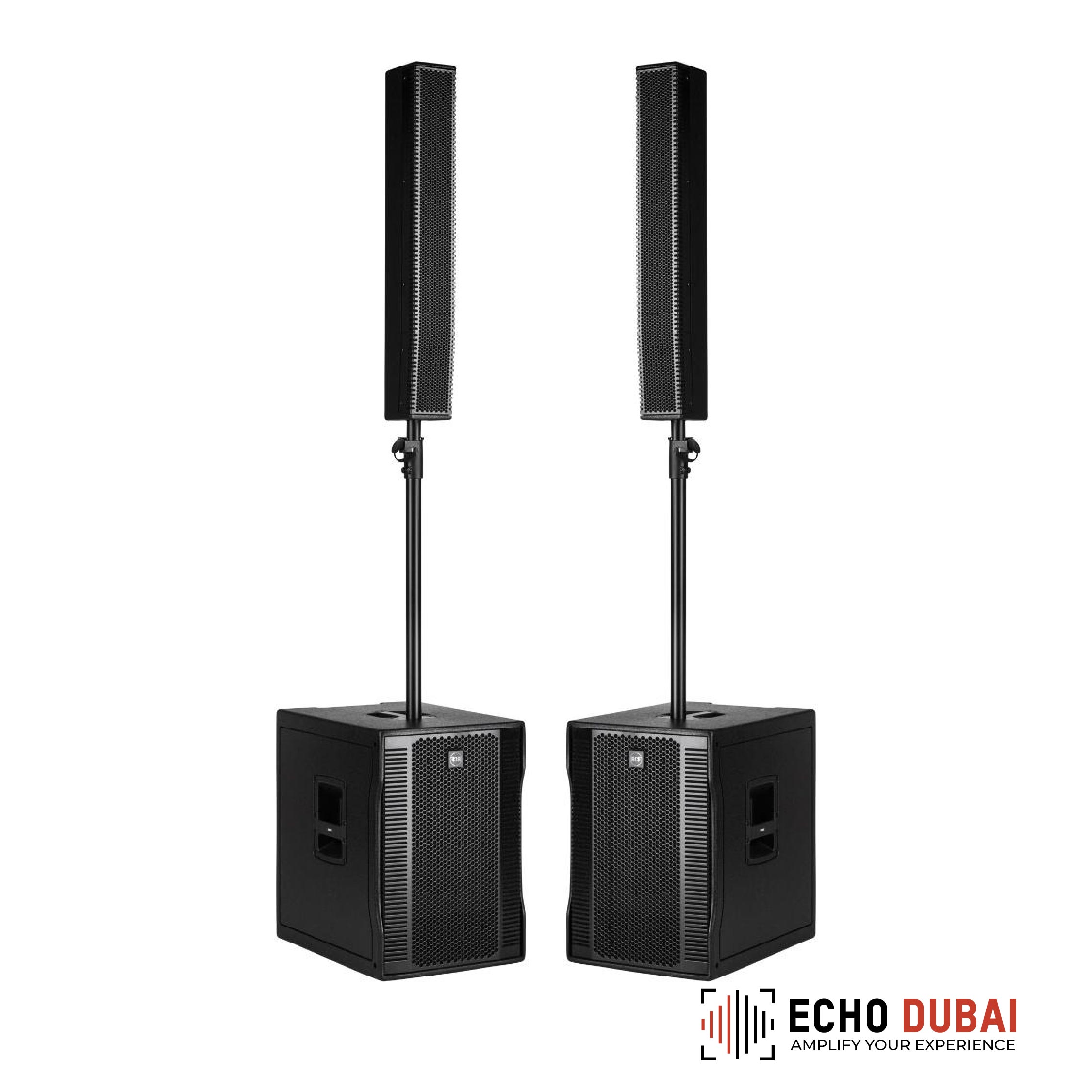 Pair of RCF EVOX 12 Active Two-Way Arrays