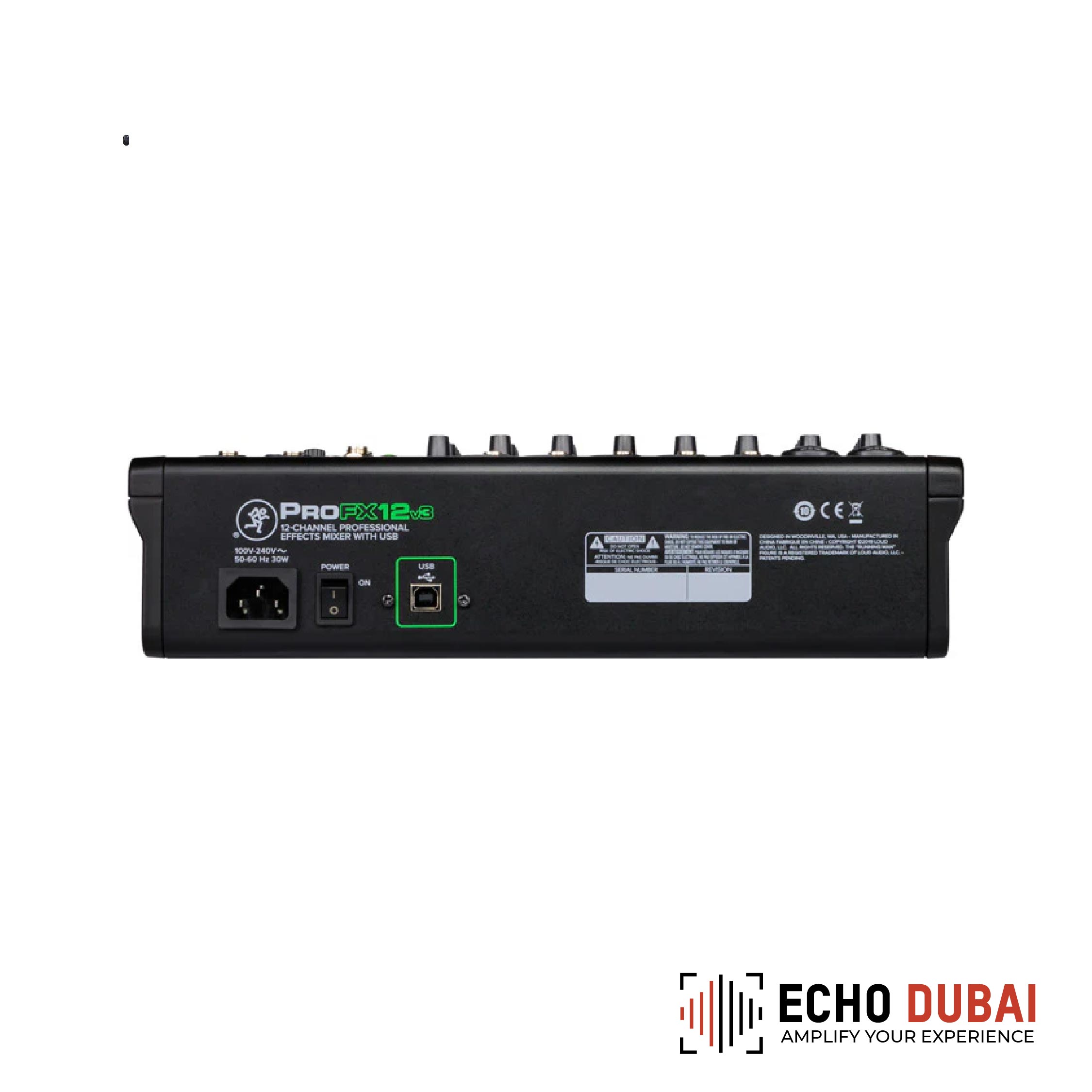 Mackie ProFX12v3 12-Channel Professional USB Mixer