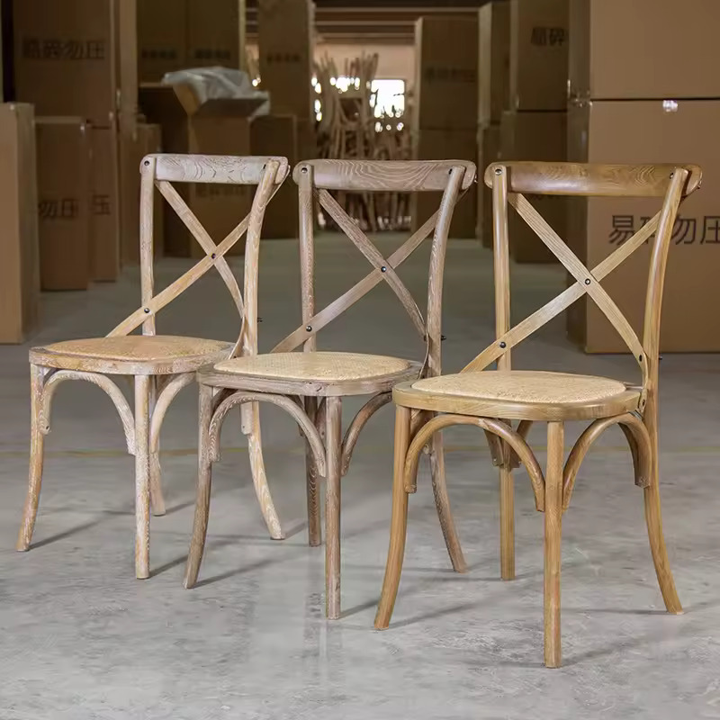 Rustic Cross Back Chair