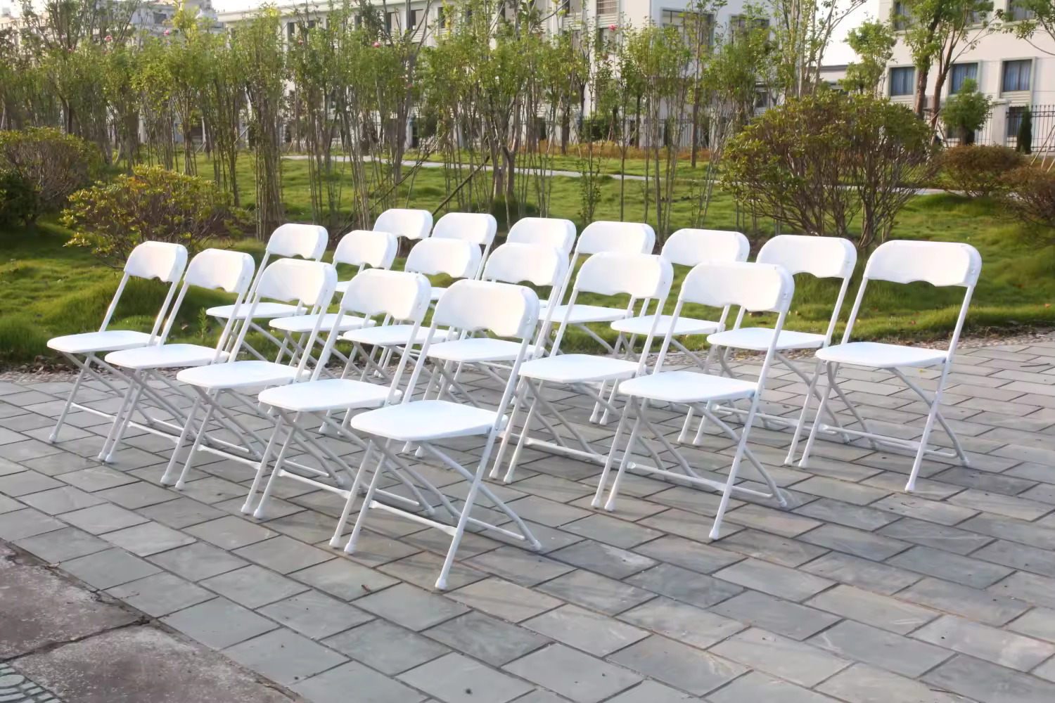White Foldable Chair