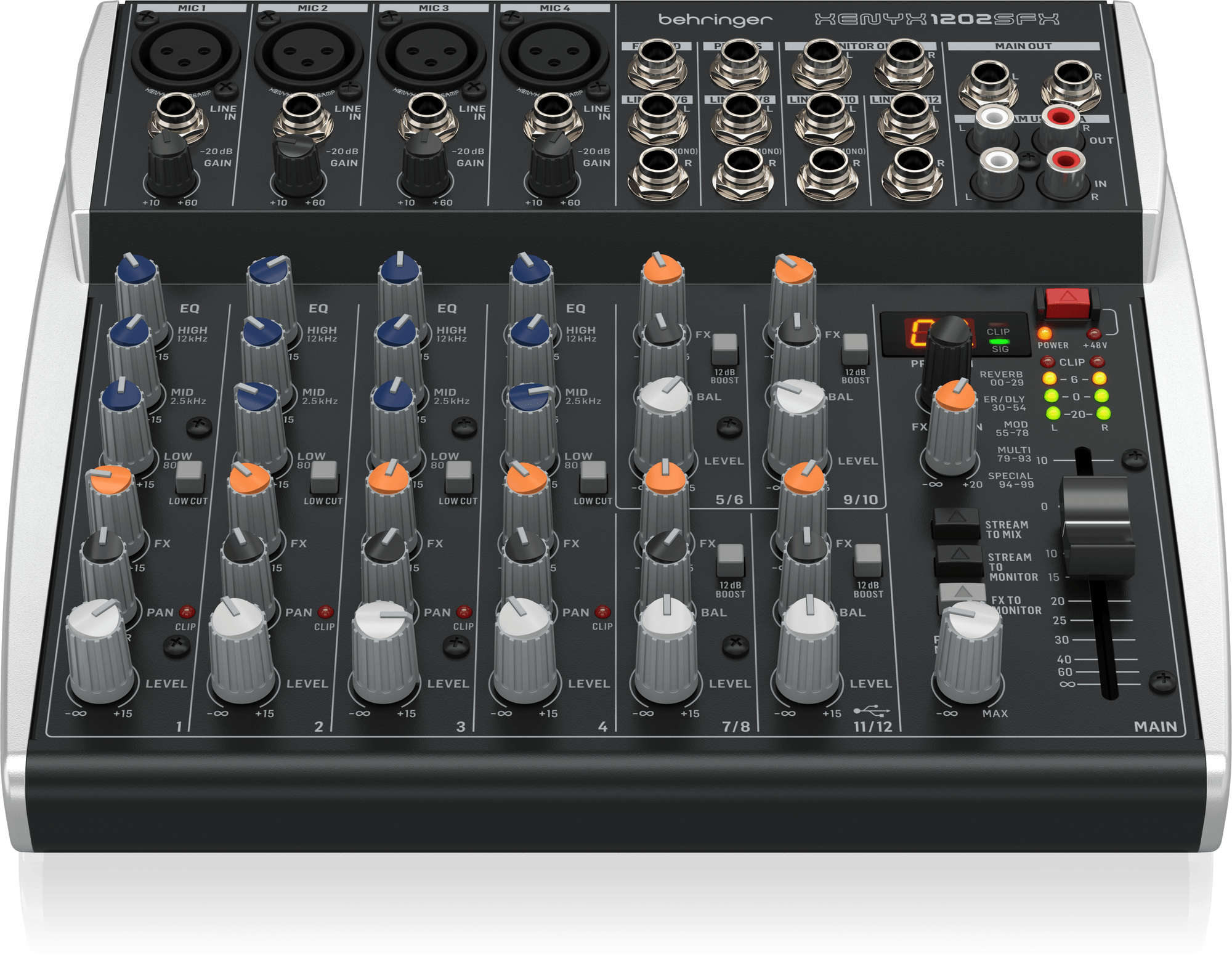 Behringer XENYX 1202SFX Analog Mixer Rental