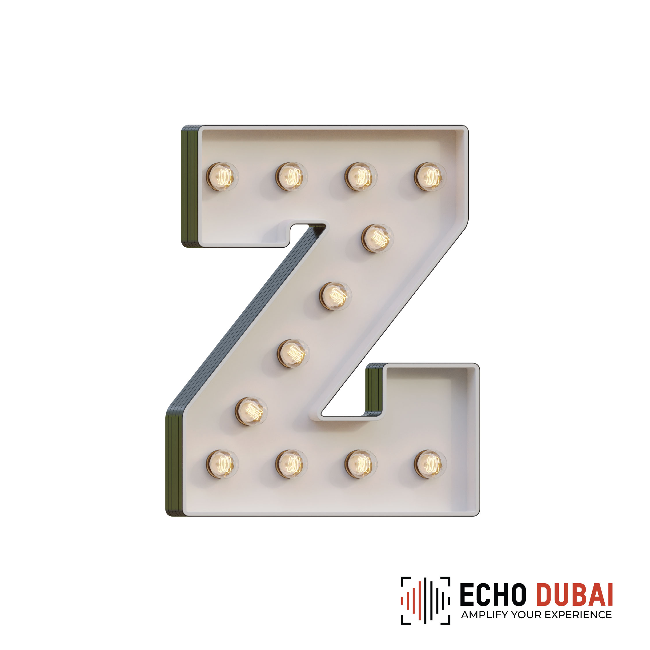 Marquee Letter Z – Light-Up LED Rental