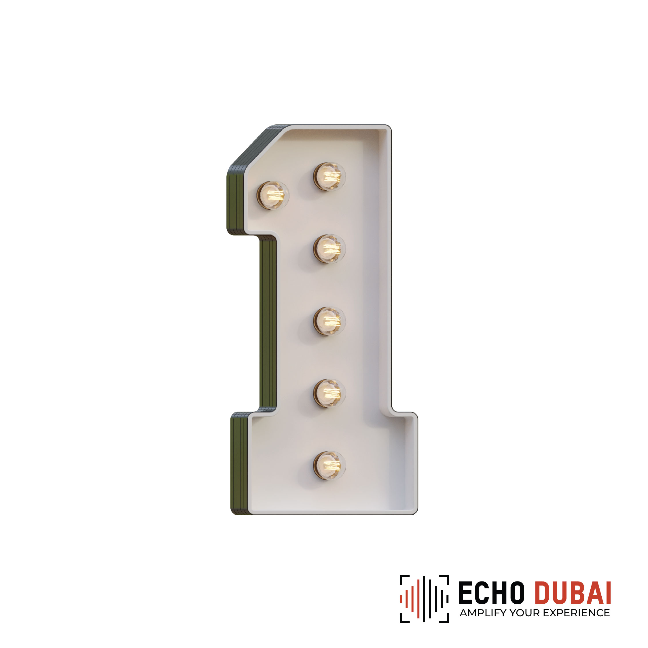 Marquee Letter 1 – Light-Up LED Rental