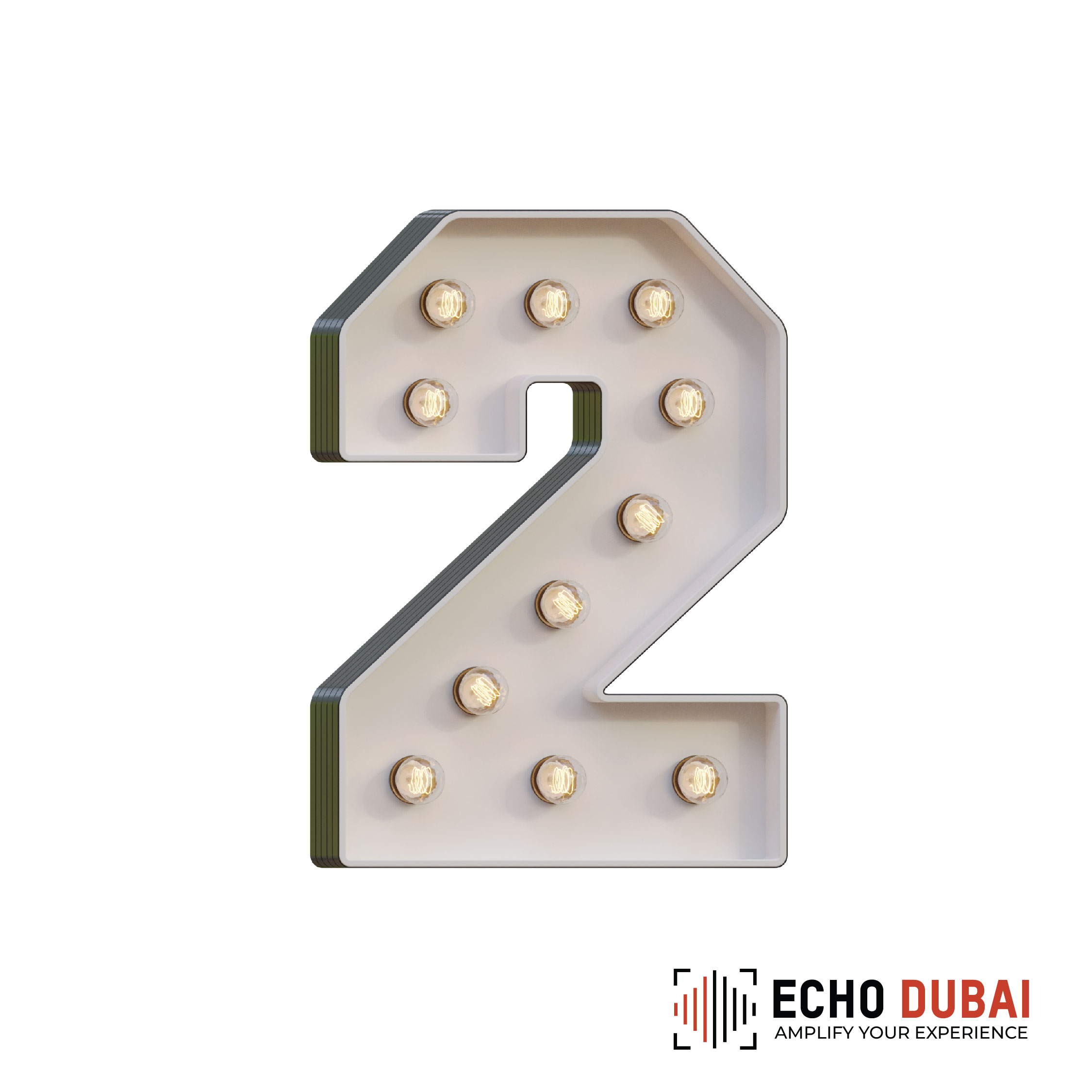 Marquee Letter 2 – Light-Up LED Rental