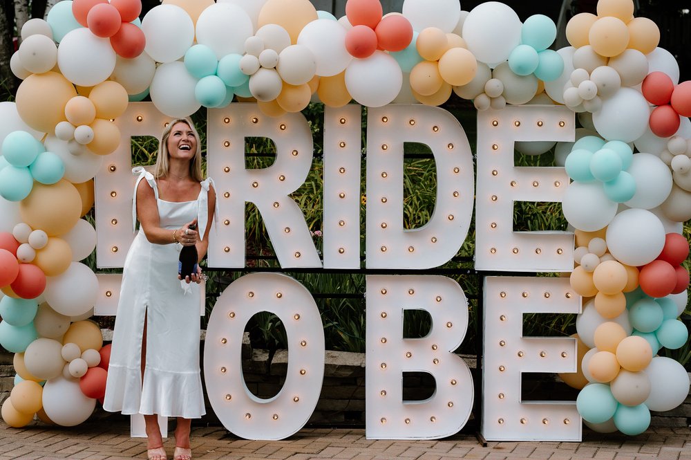 Bride to Be Marquee Letter Bundle – Elegant LED Decoration for Pre-Wedding Celebrations