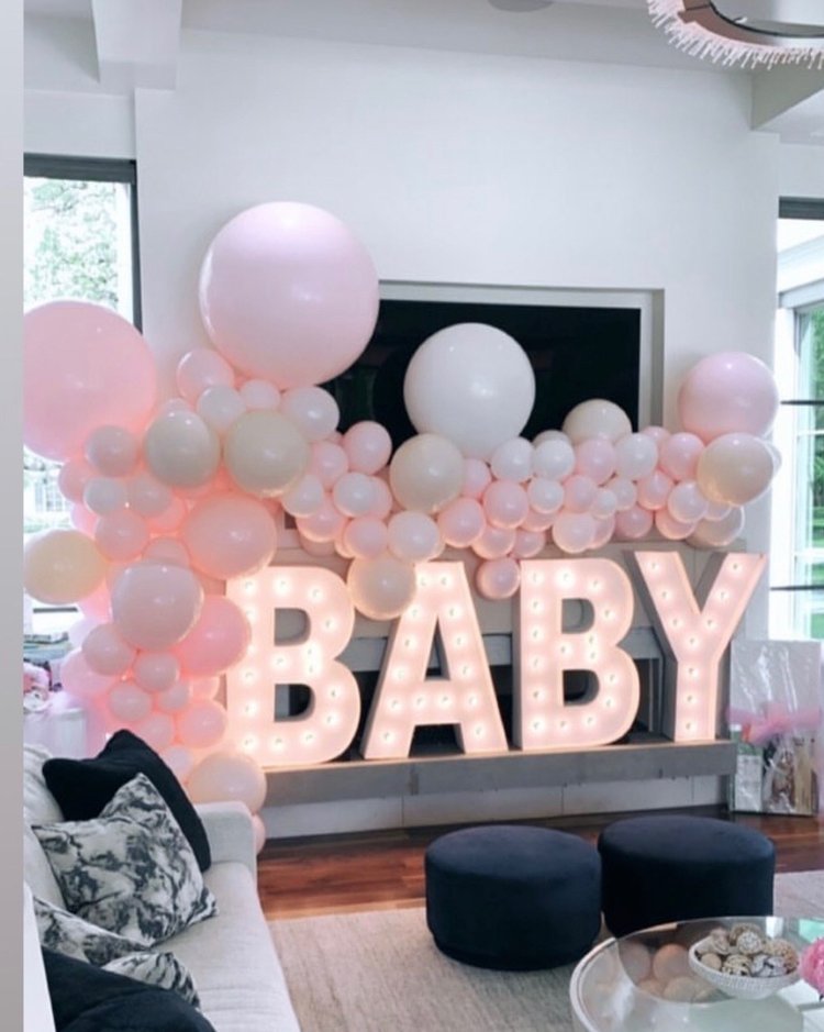 BABY Marquee Letter Bundle – Adorable LED Decoration for Baby Showers and Nursery