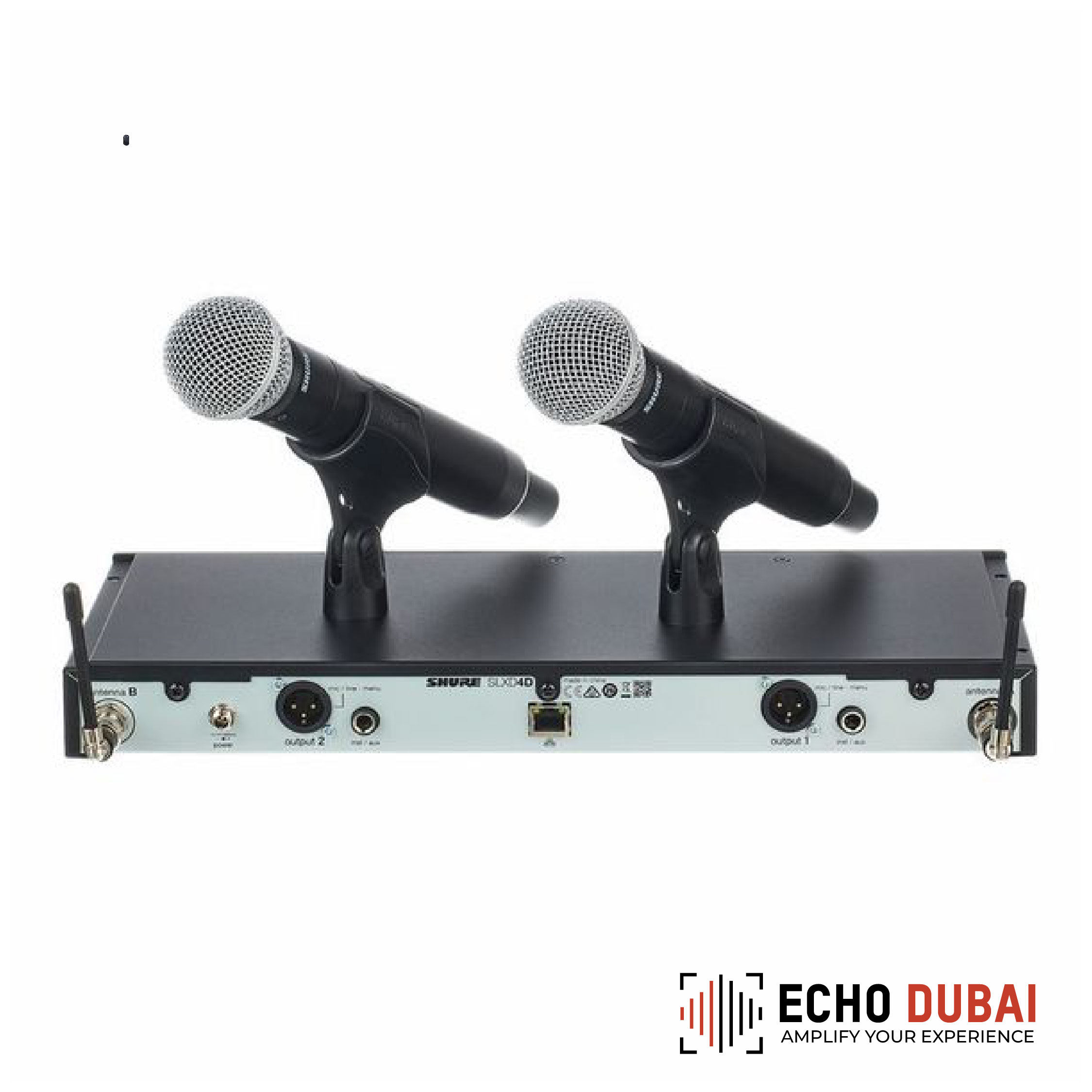 Shure 2-Channel Digital Wireless Microphone System – Ideal for Professional Events