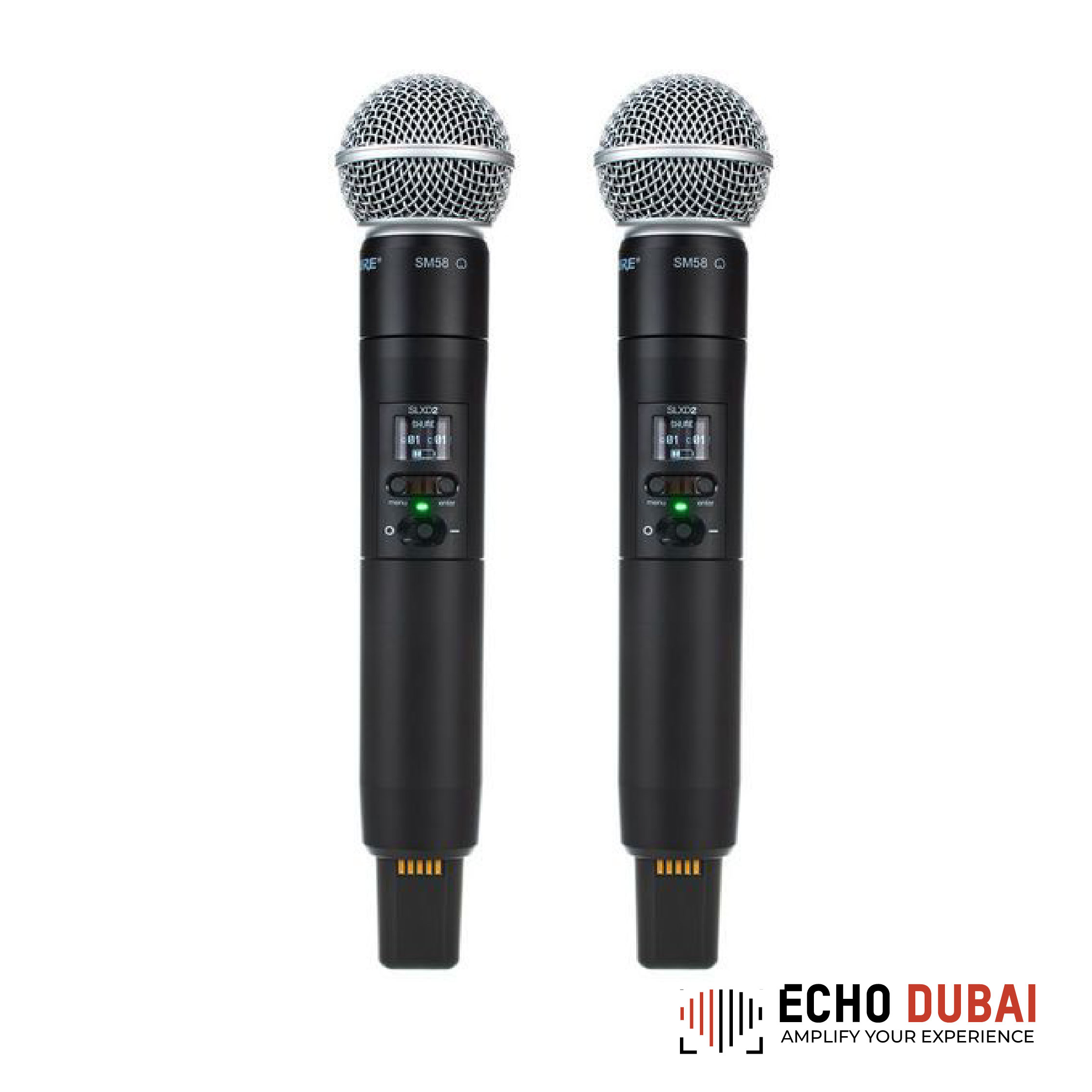 Shure 2-Channel Digital Wireless Microphone System – Ideal for Professional Events