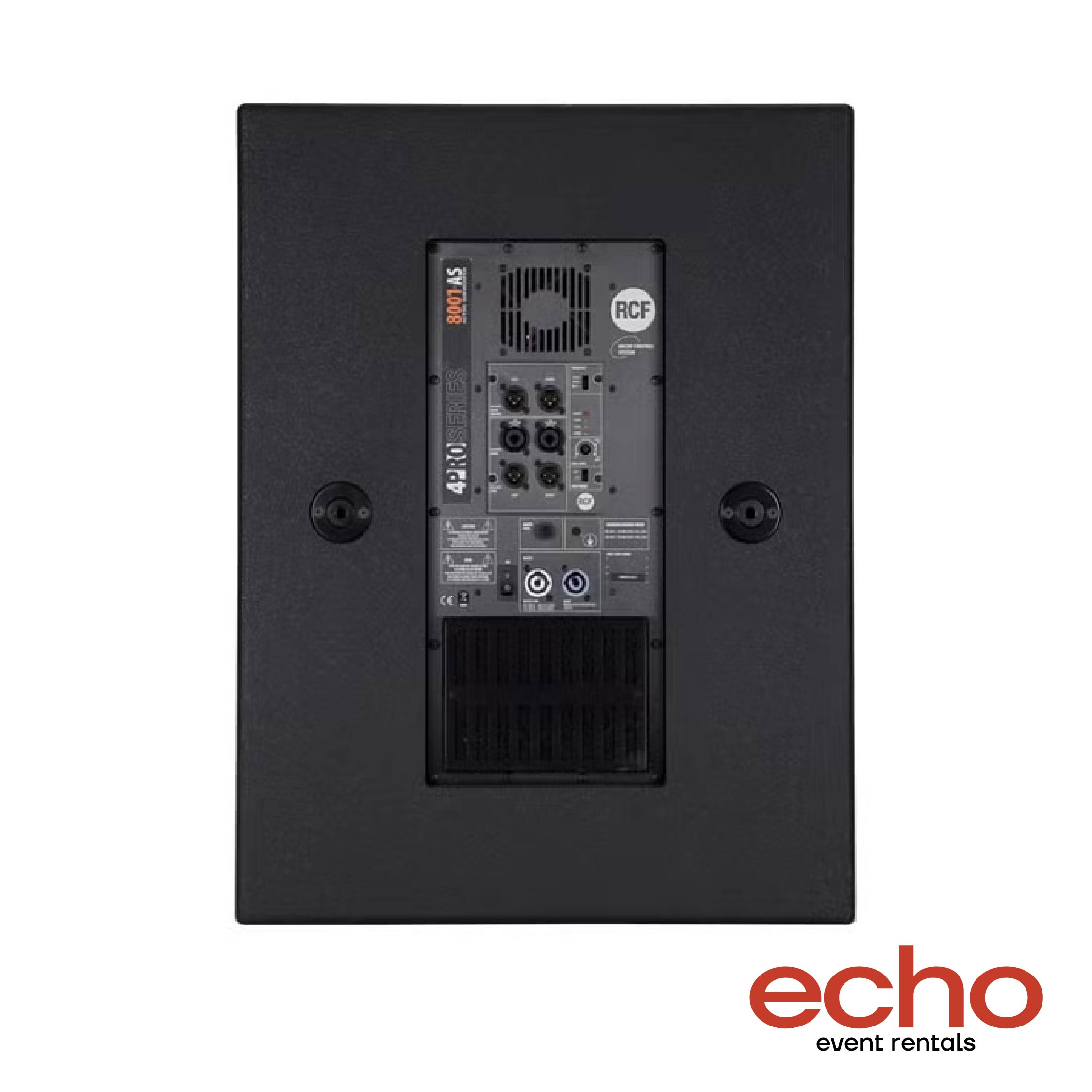 RCF 4PRO 8001-AS Active Subwoofer Rental – Powerful 18" Bass for Events