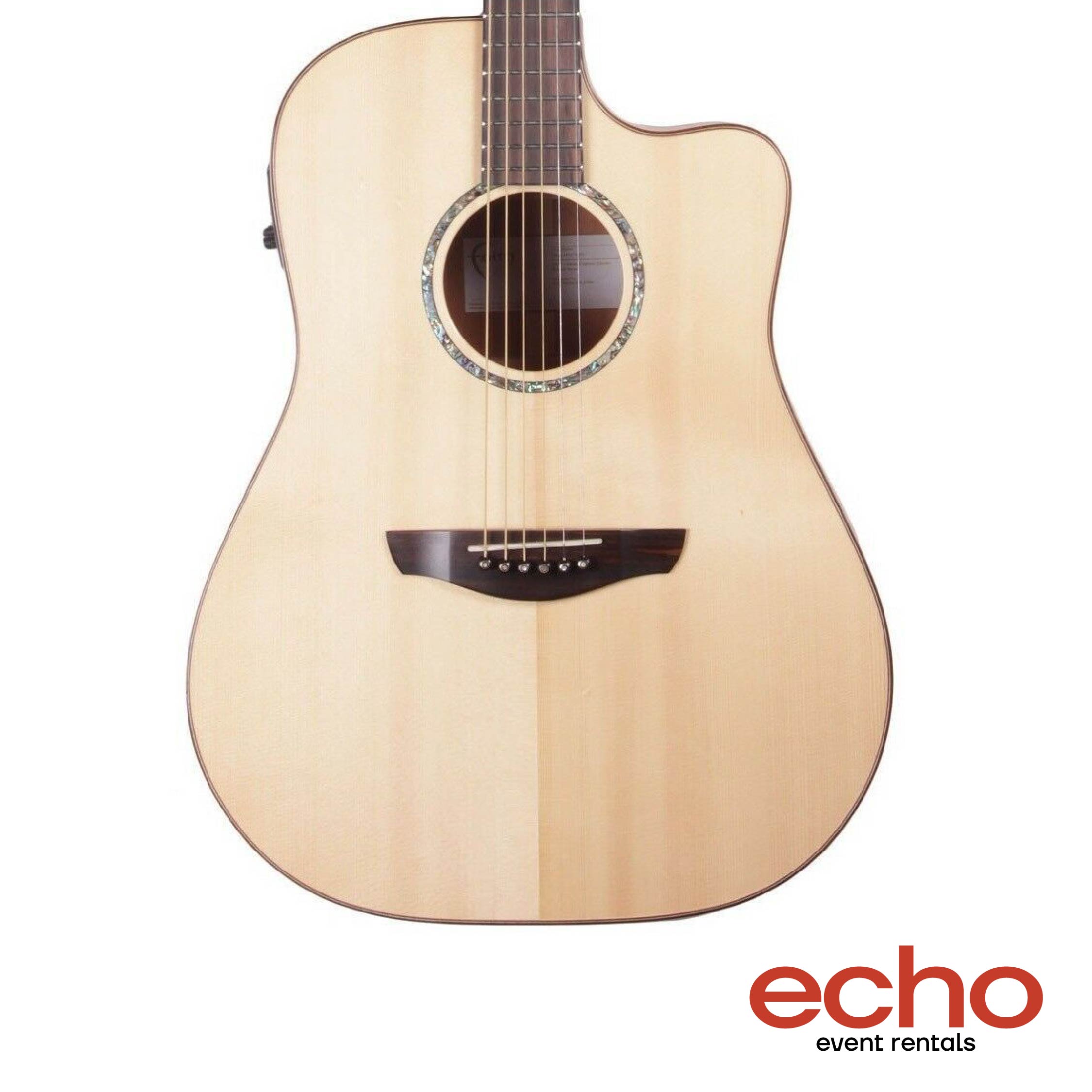 Faith FSCE Natural Saturn Cutaway Electro-Acoustic Guitar