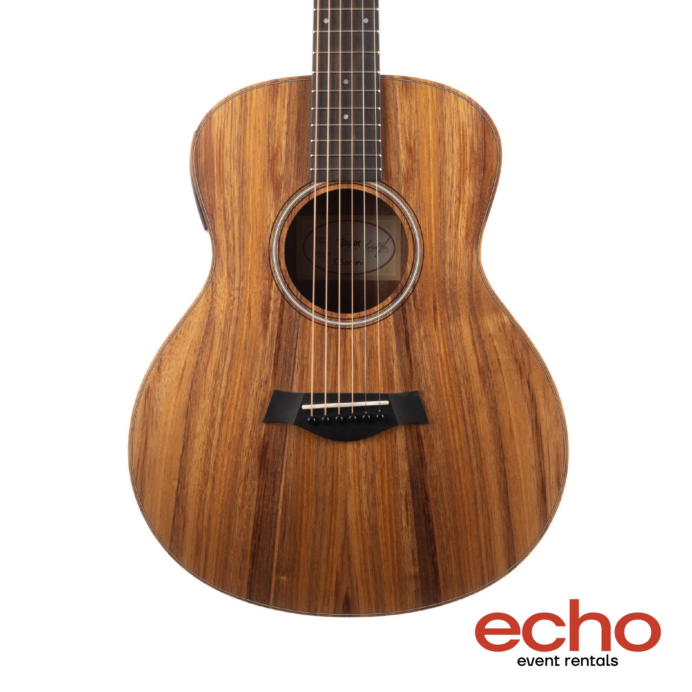 Taylor GS Mini-e Koa Plus Electro-Acoustic Guitar – Compact, Solid Top