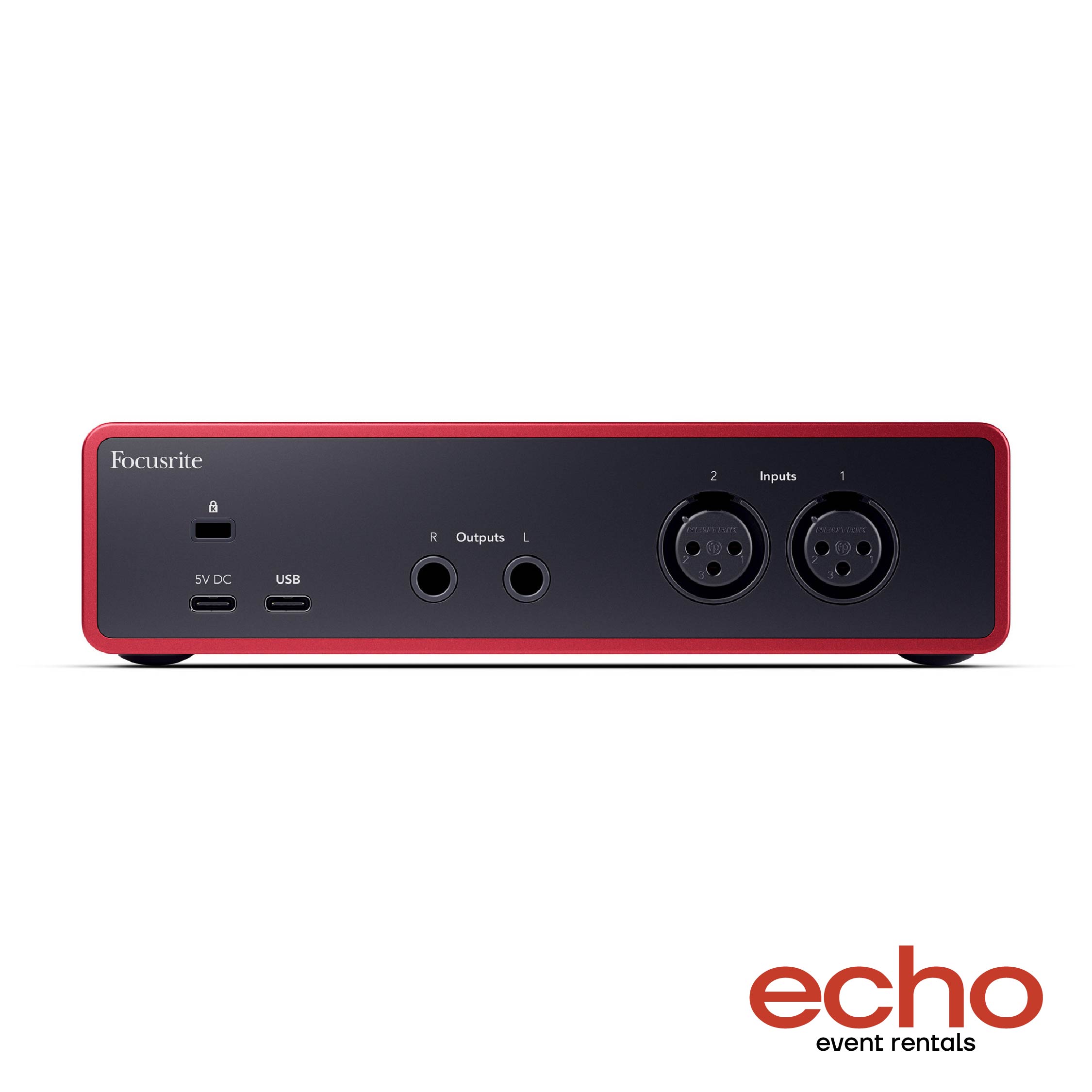 Focusrite Scarlett 2i2 Audio Interface (4th Gen) – For Rent in Dubai
