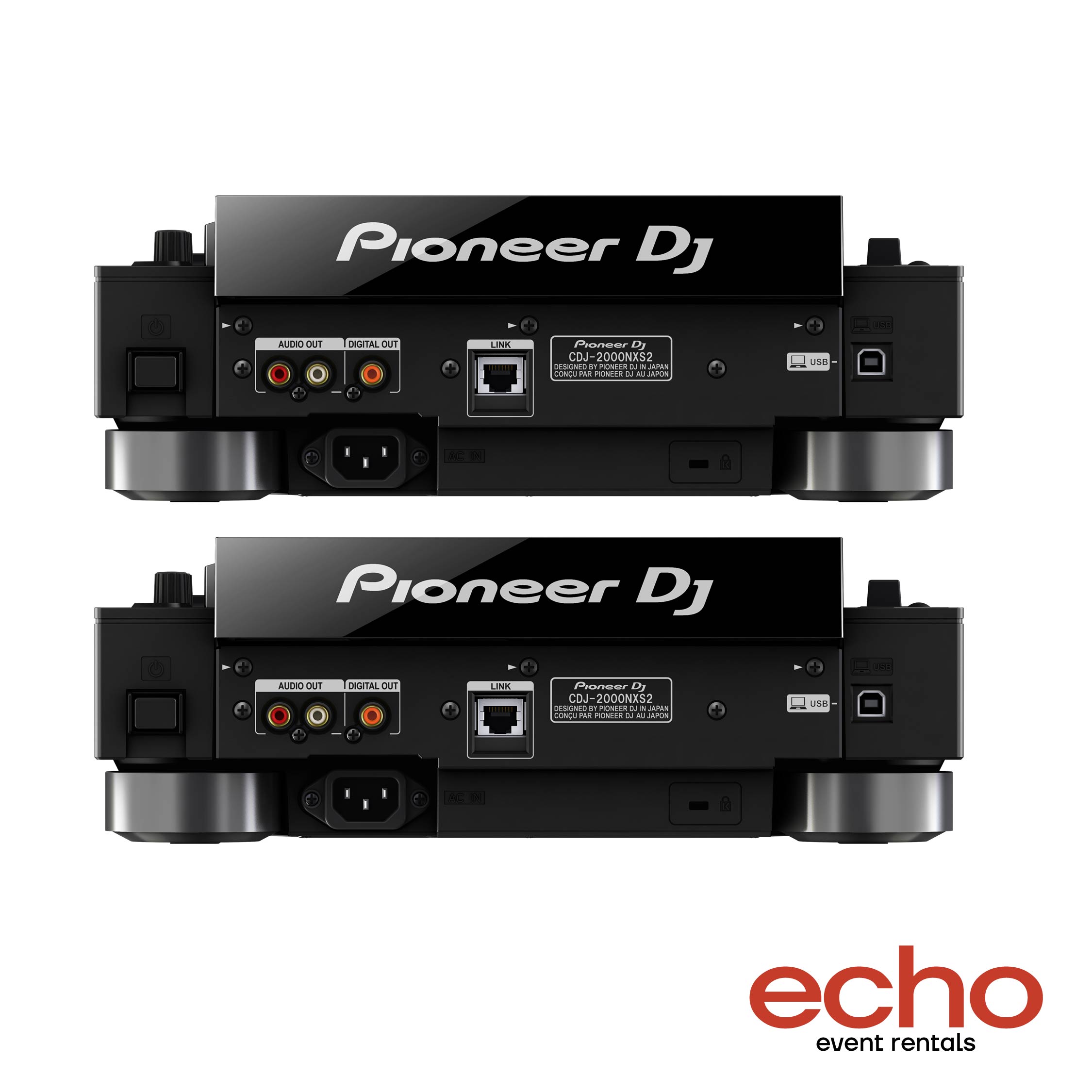 Pioneer CDJ-2000NXS2 Pair Rental – Free Delivery
