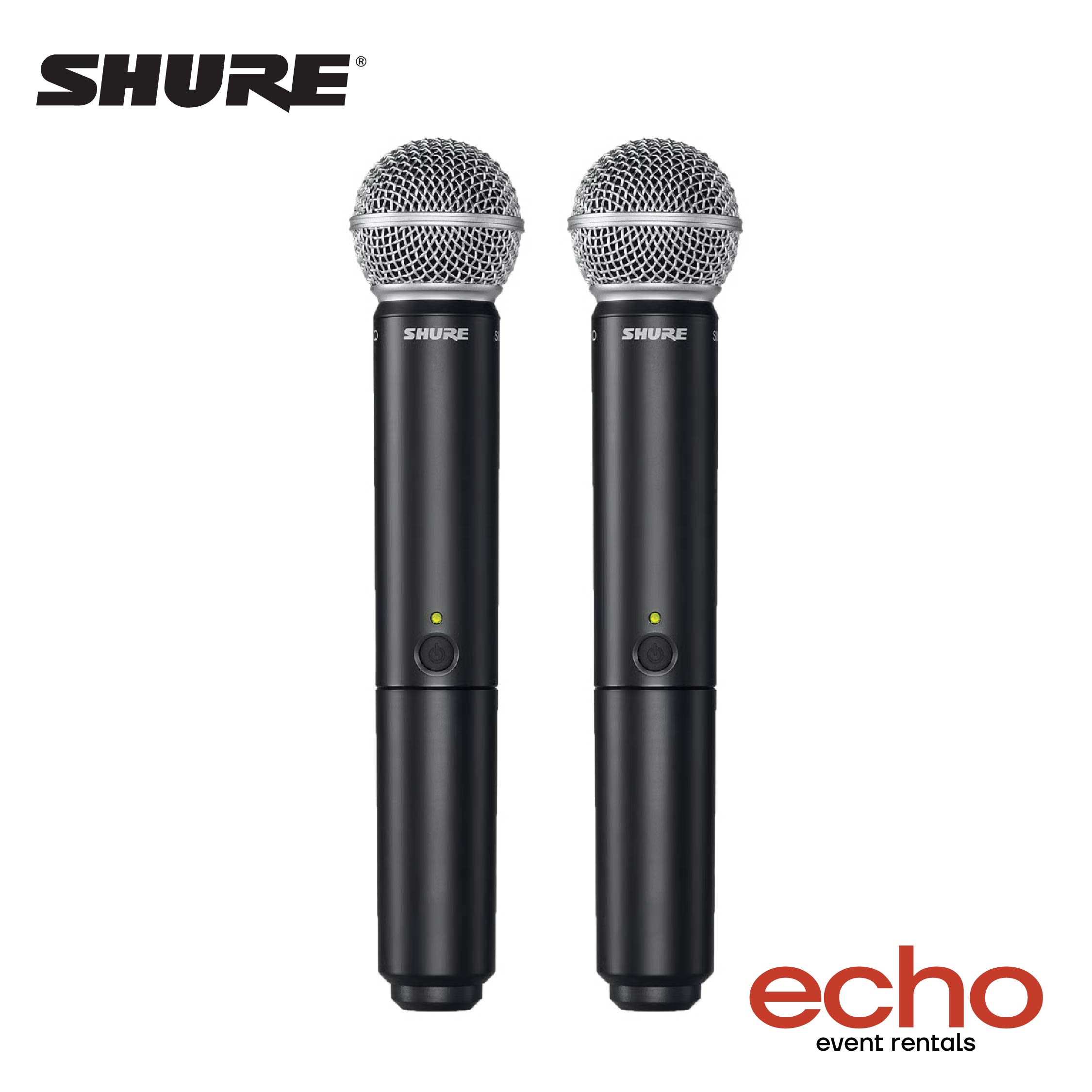 Shure BLX1288/SM58 Wireless Microphone Combo Rental