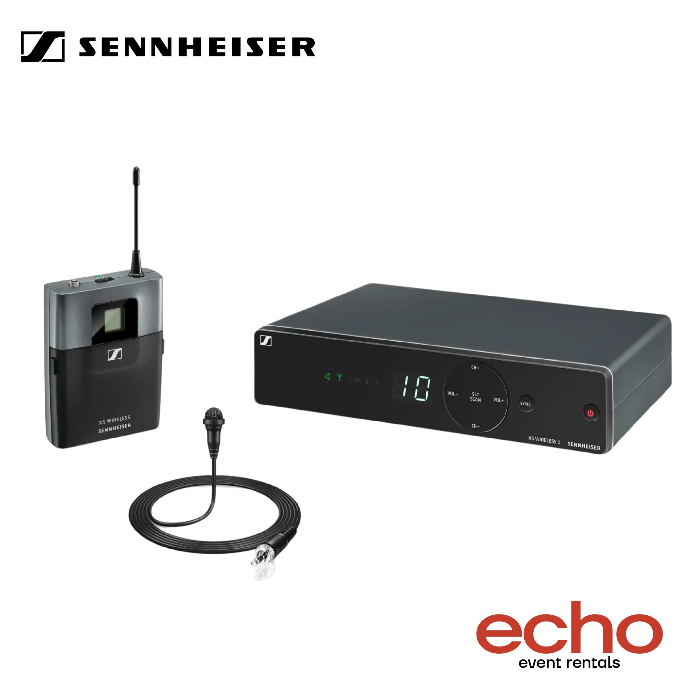 Sennheiser XSW 1-ME2-A Wireless Lavalier Mic Rental – Free Delivery in Dubai