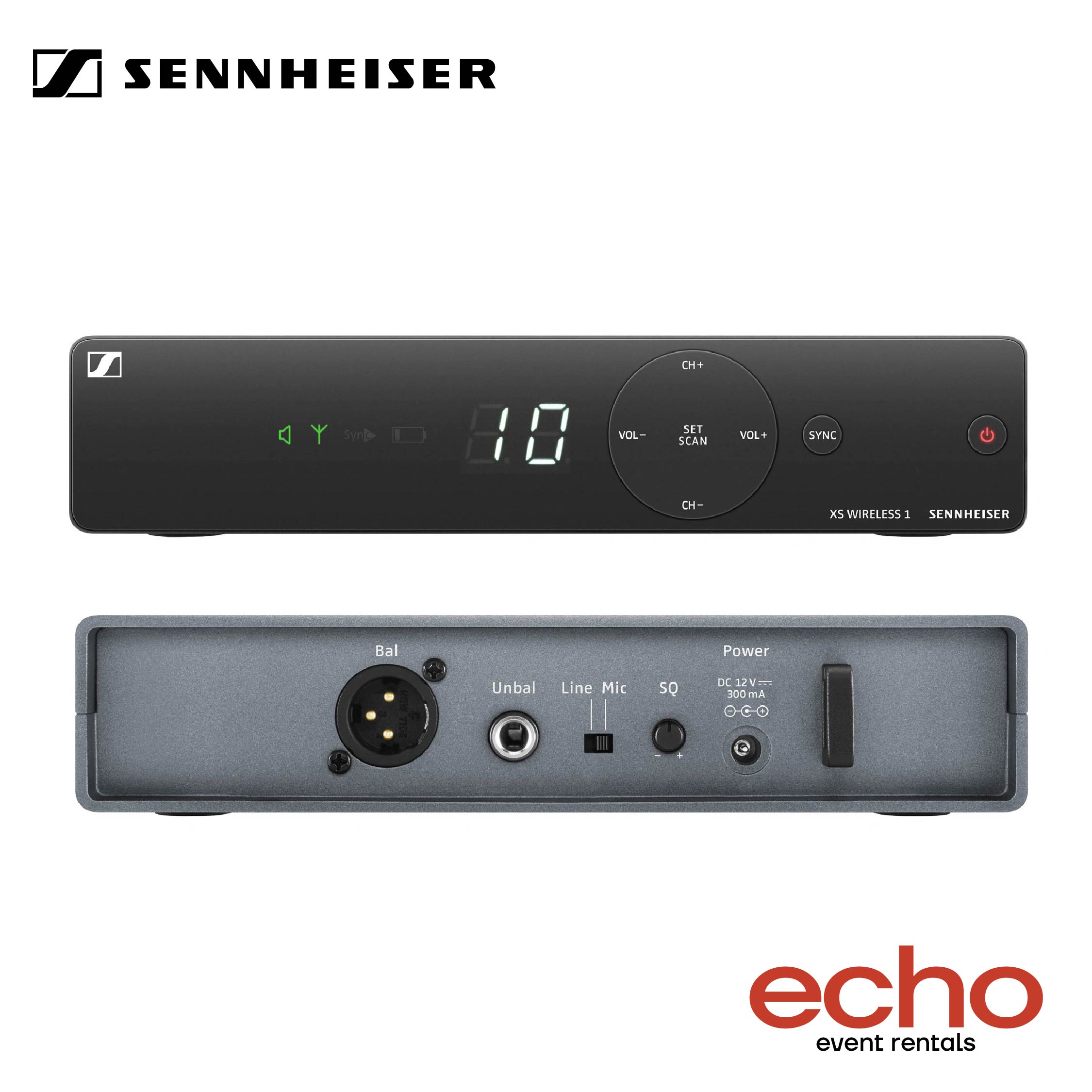 Sennheiser XSW 1-ME2-A Wireless Lavalier Mic Rental – Free Delivery in Dubai