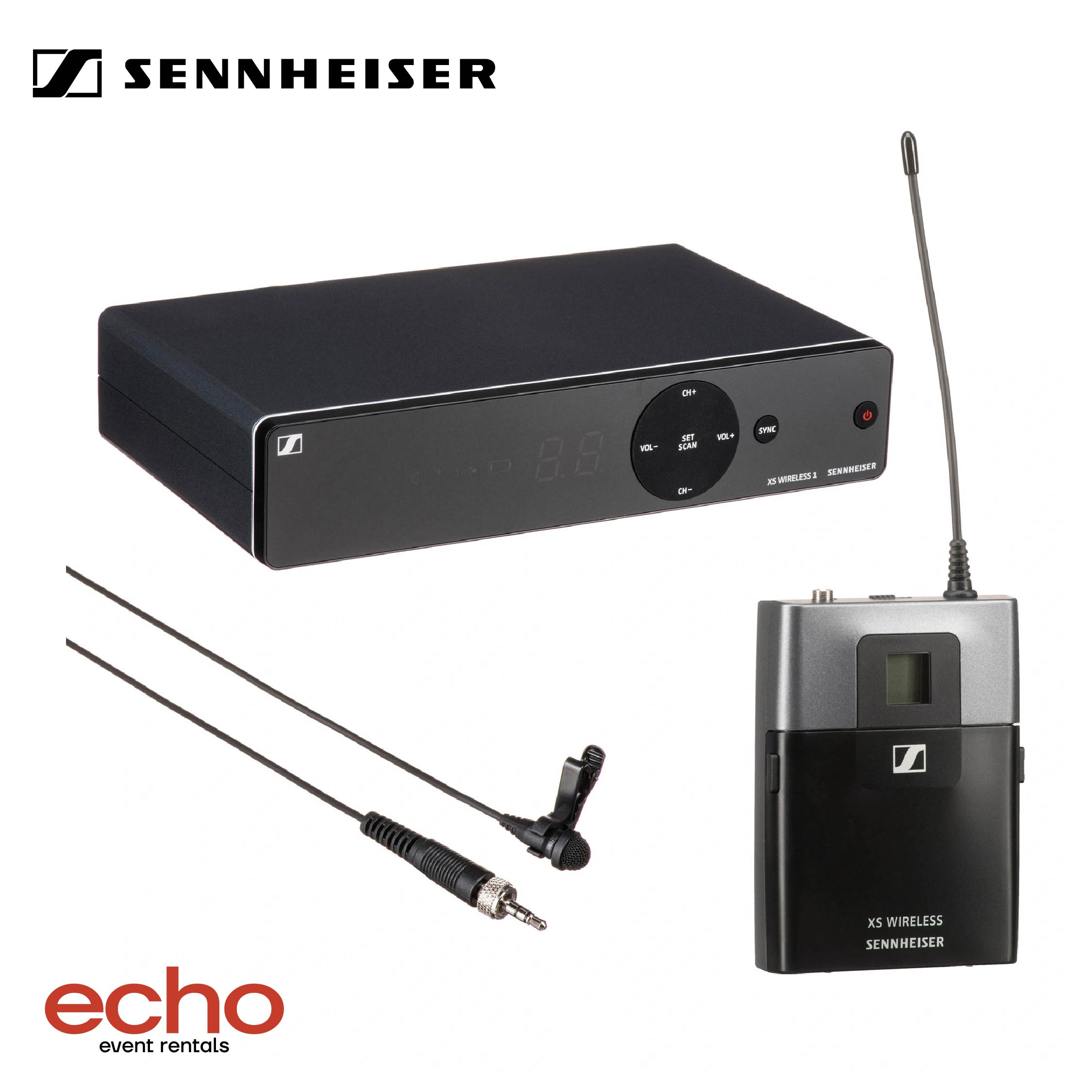 Sennheiser XSW 1-ME2-A Wireless Lavalier Mic Rental – Free Delivery in Dubai