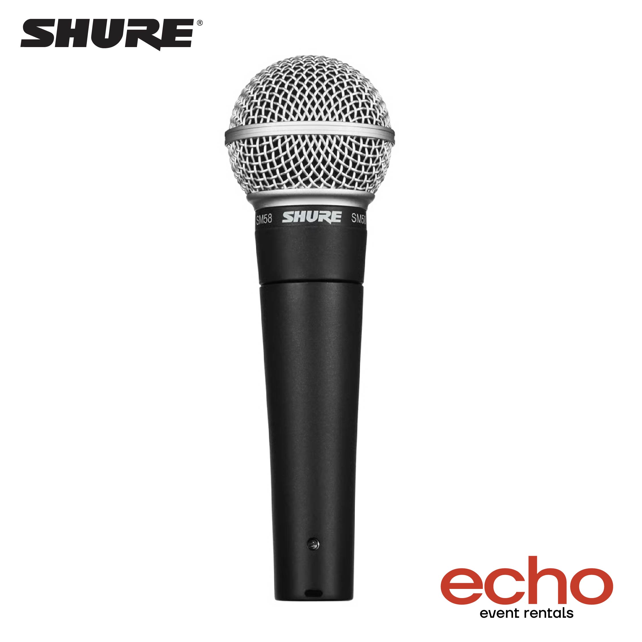 Shure SM58 Wired Microphone Rental – Free Delivery in Dubai