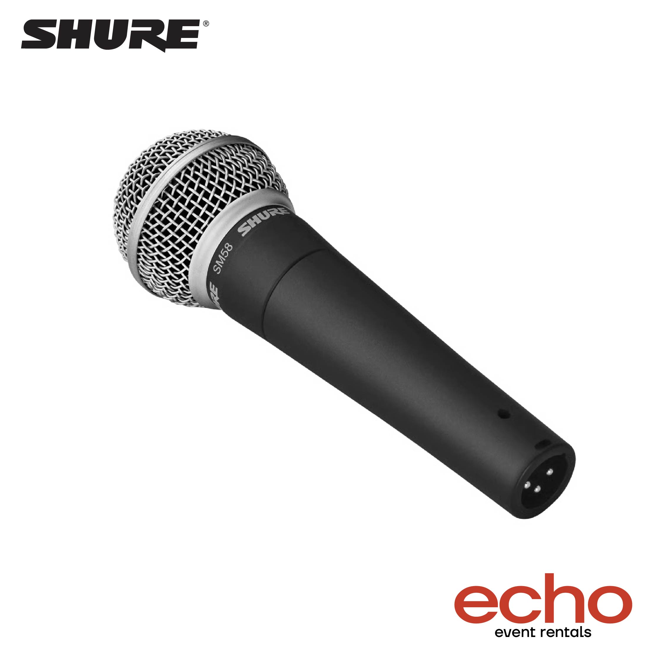 Shure SM58 Wired Microphone Rental – Free Delivery in Dubai