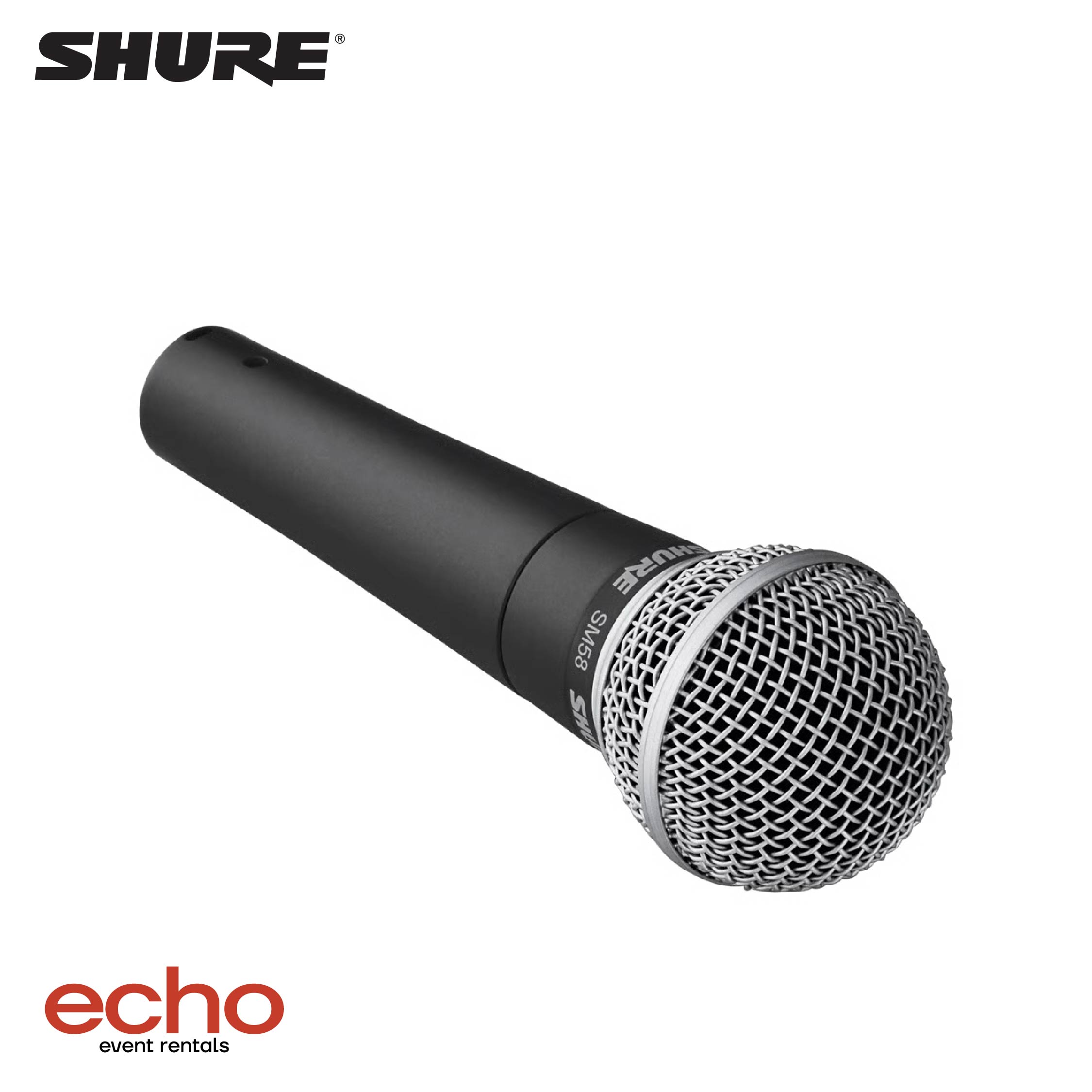 Shure SM58 Wired Microphone Rental – Free Delivery in Dubai
