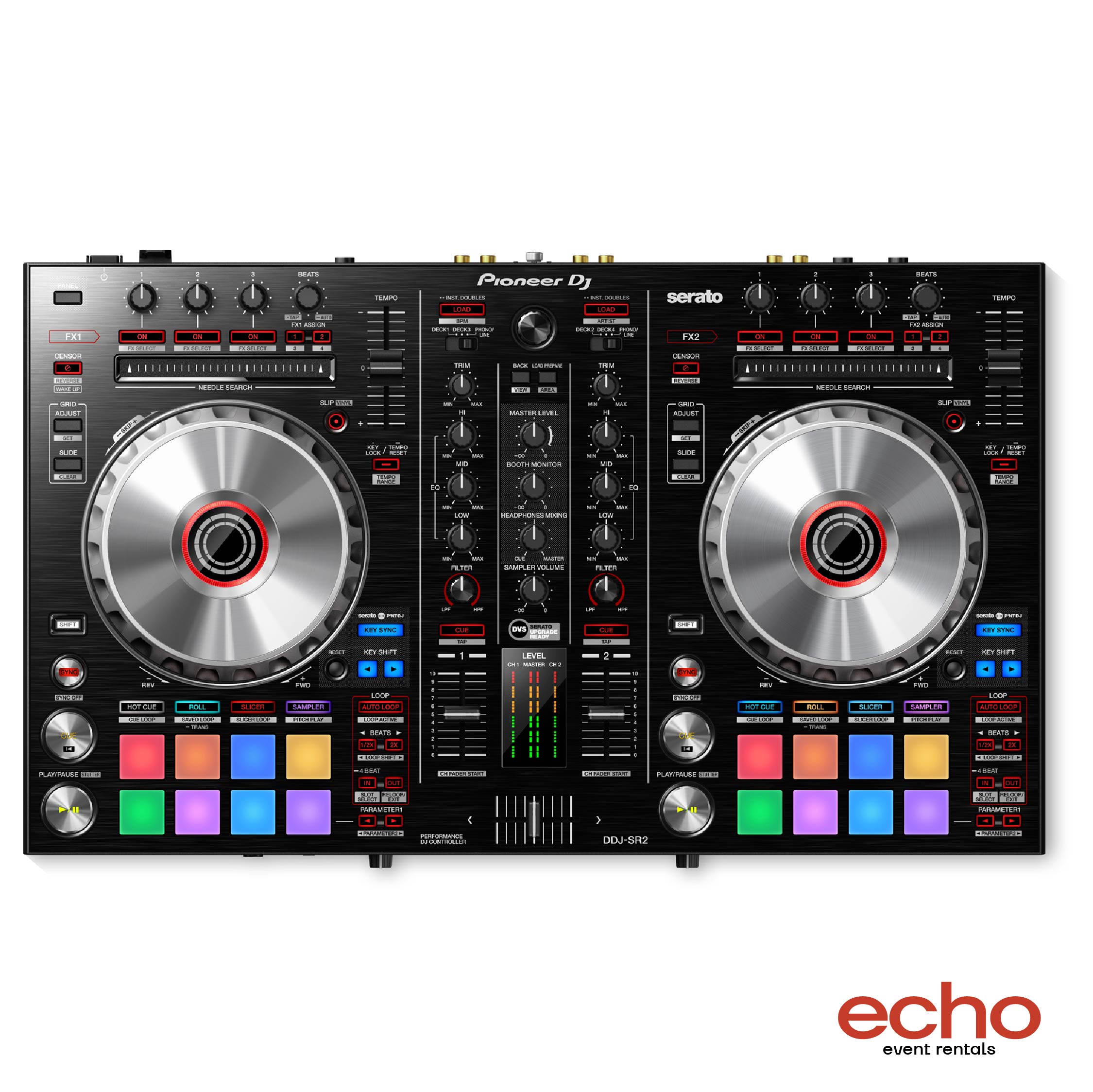 Pioneer DDJ SR2 DJ Controller Rental – Free Delivery in Dubai